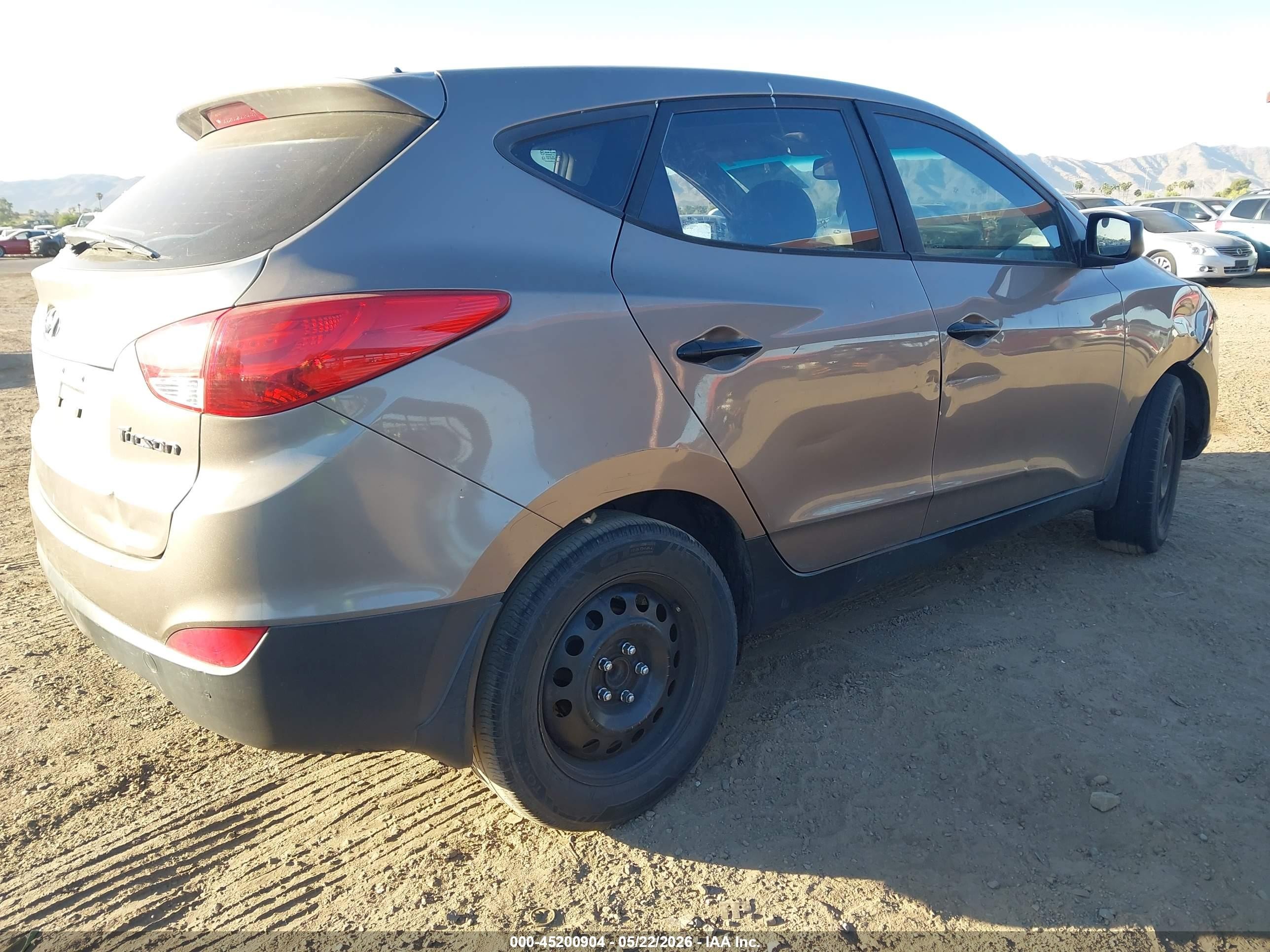 2010 Hyundai Tucson Gls Gray vin: KM8JT3AC2AU067565