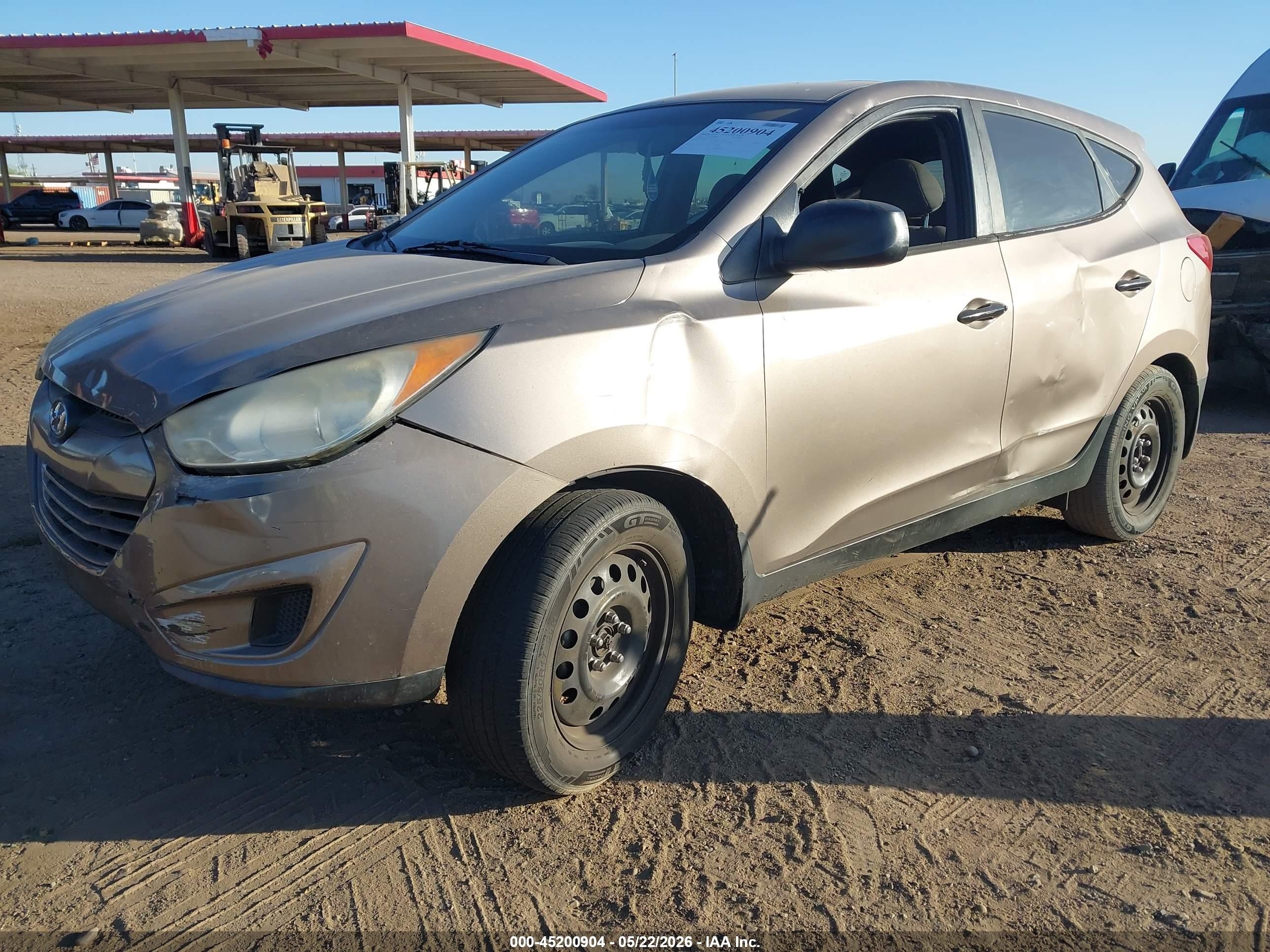 2010 Hyundai Tucson Gls Gray vin: KM8JT3AC2AU067565