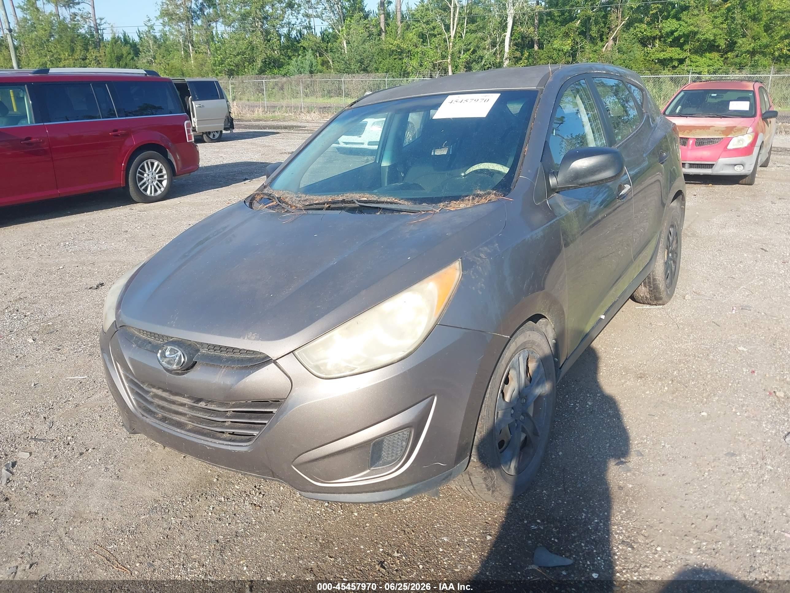 2010 Hyundai Tucson Gls Brown vin: KM8JT3AC2AU078341