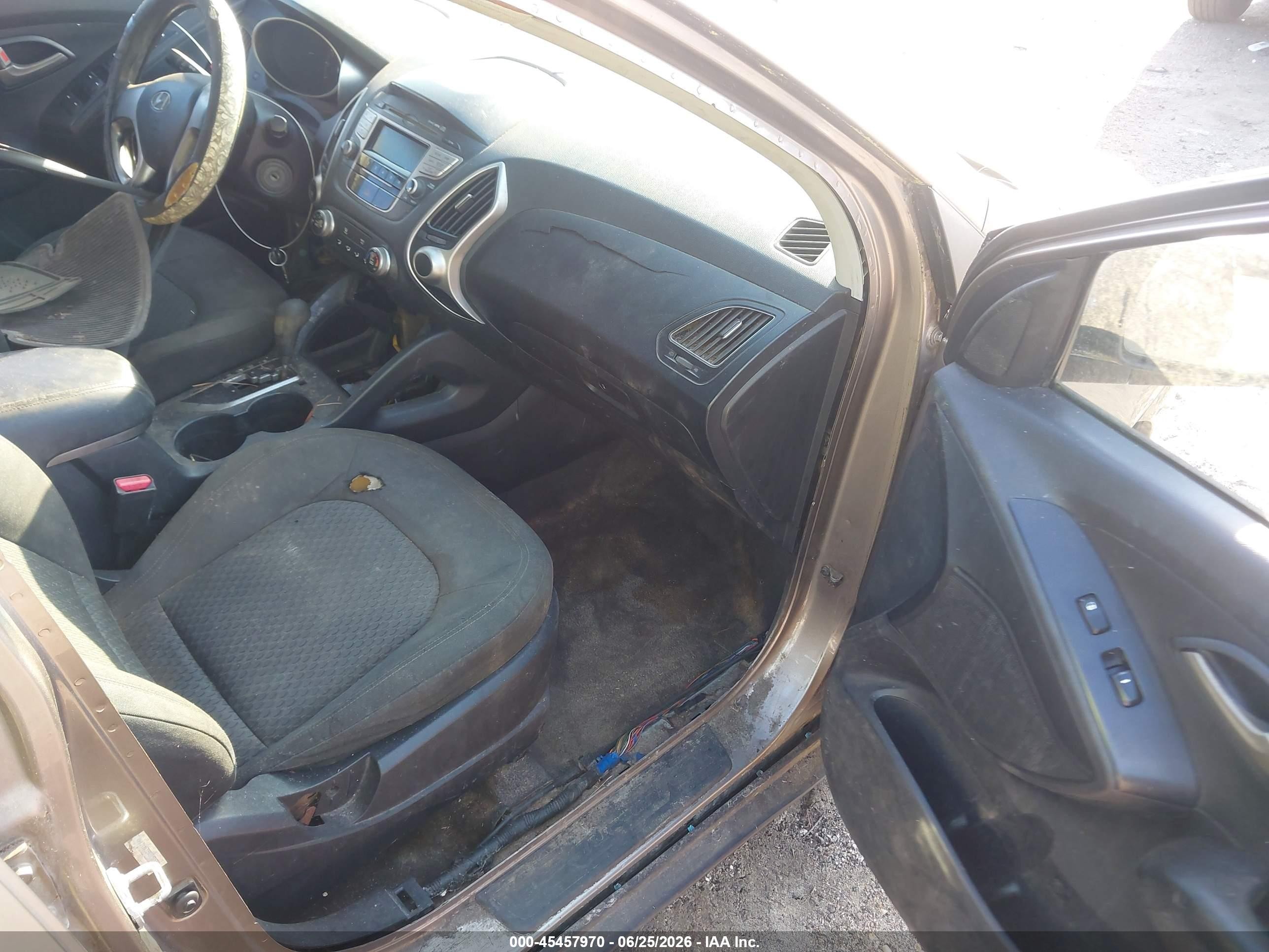 2010 Hyundai Tucson Gls Brown vin: KM8JT3AC2AU078341