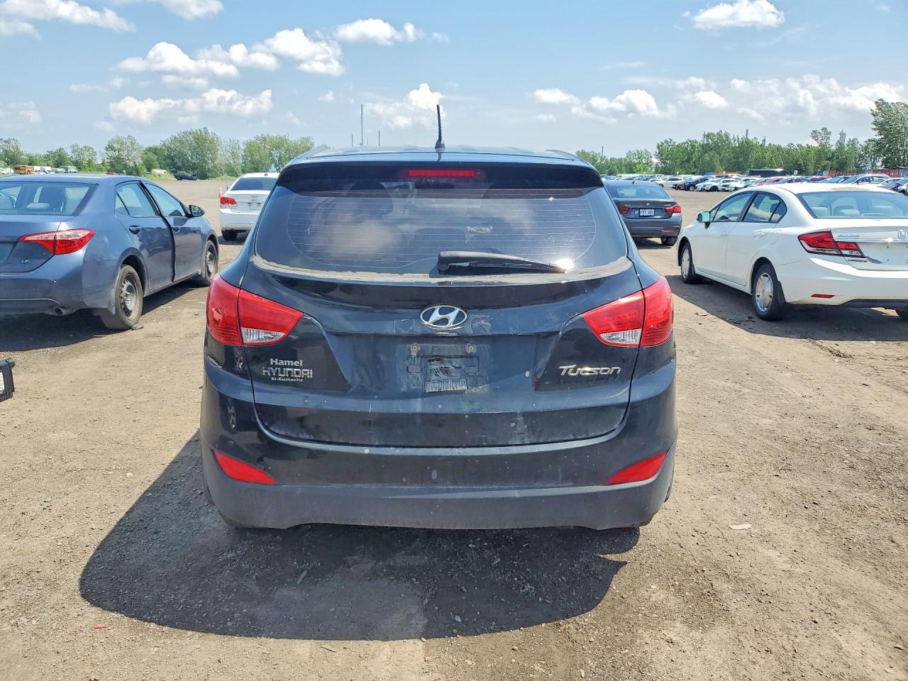 2011 Hyundai Tucson Gl Black vin: KM8JT3AC2BU194334