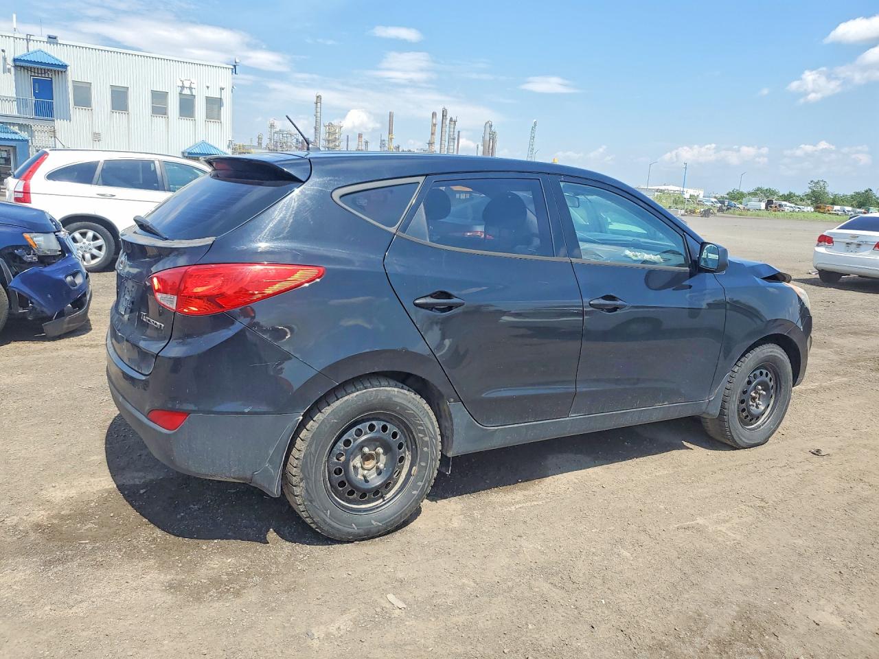 2011 Hyundai Tucson Gl Black vin: KM8JT3AC2BU194334