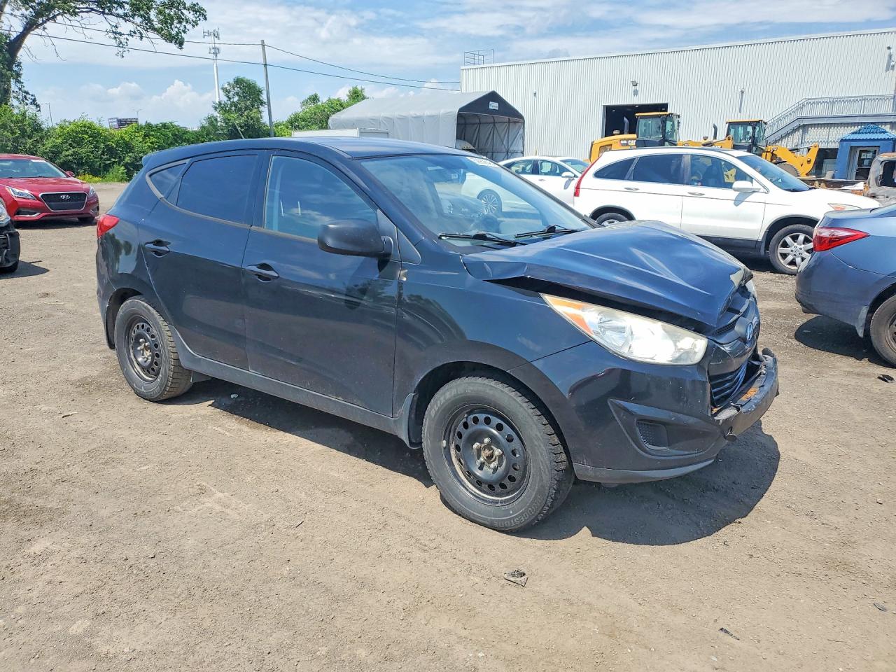 2011 Hyundai Tucson Gl Black vin: KM8JT3AC2BU194334