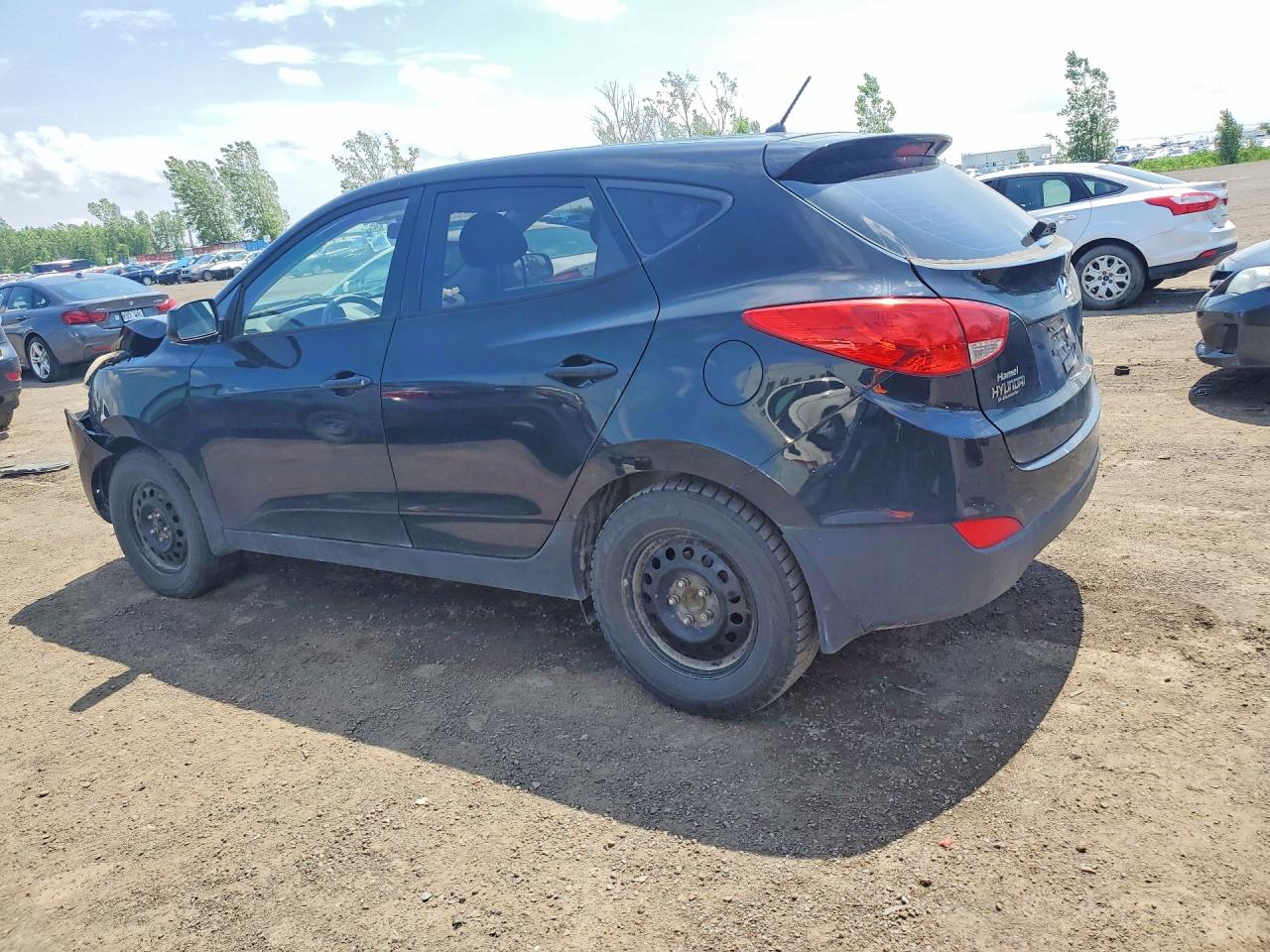 2011 Hyundai Tucson Gl Black vin: KM8JT3AC2BU194334