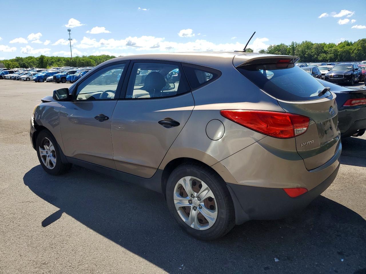2010 Hyundai Tucson Gls Brown vin: KM8JT3AC3AU076498