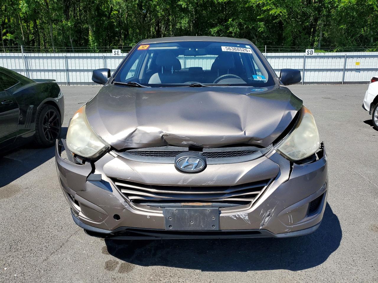 2010 Hyundai Tucson Gls Brown vin: KM8JT3AC3AU076498