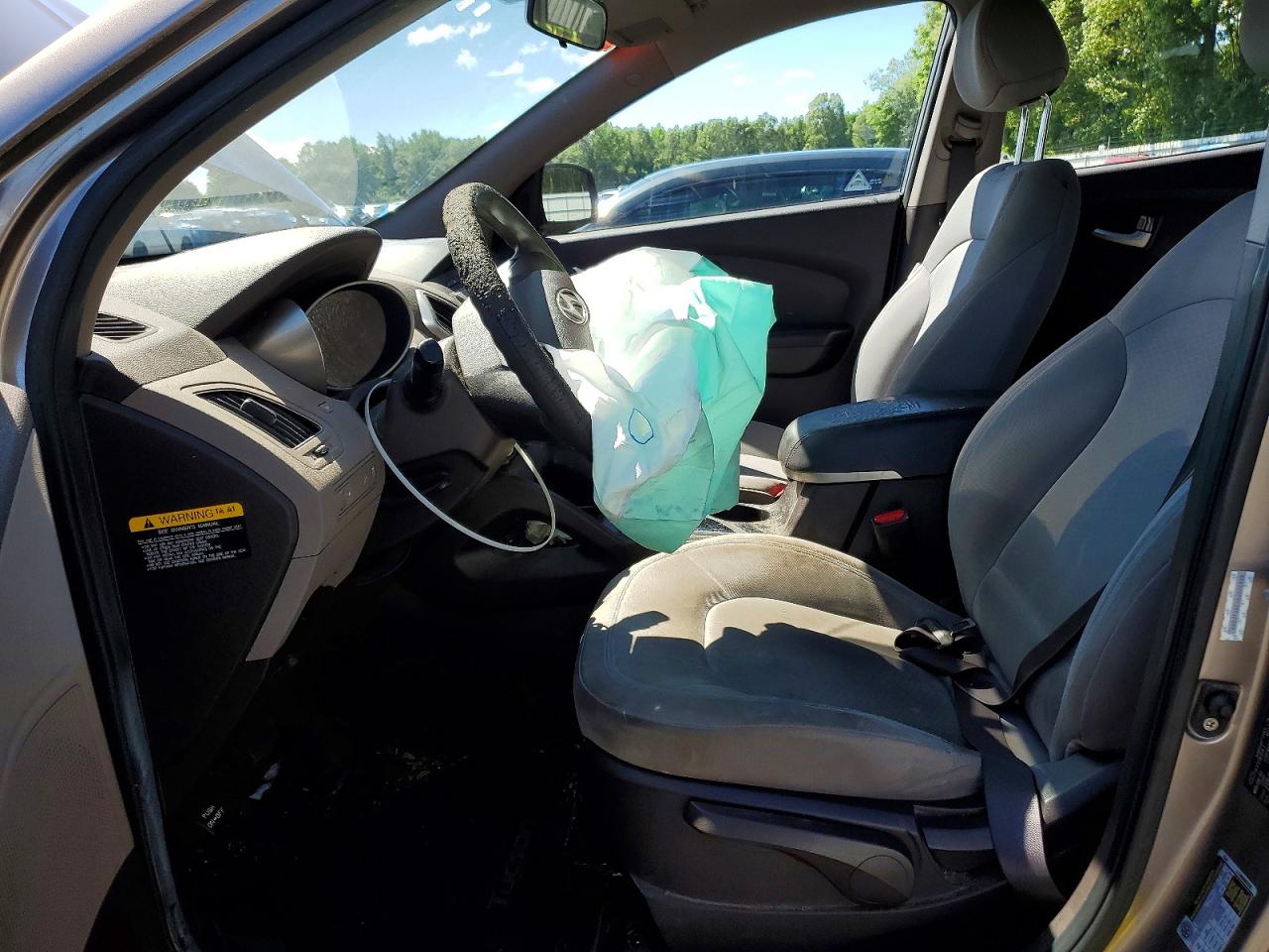 2010 Hyundai Tucson Gls Brown vin: KM8JT3AC3AU076498