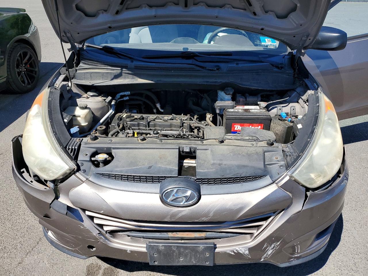 2010 Hyundai Tucson Gls Brown vin: KM8JT3AC3AU076498