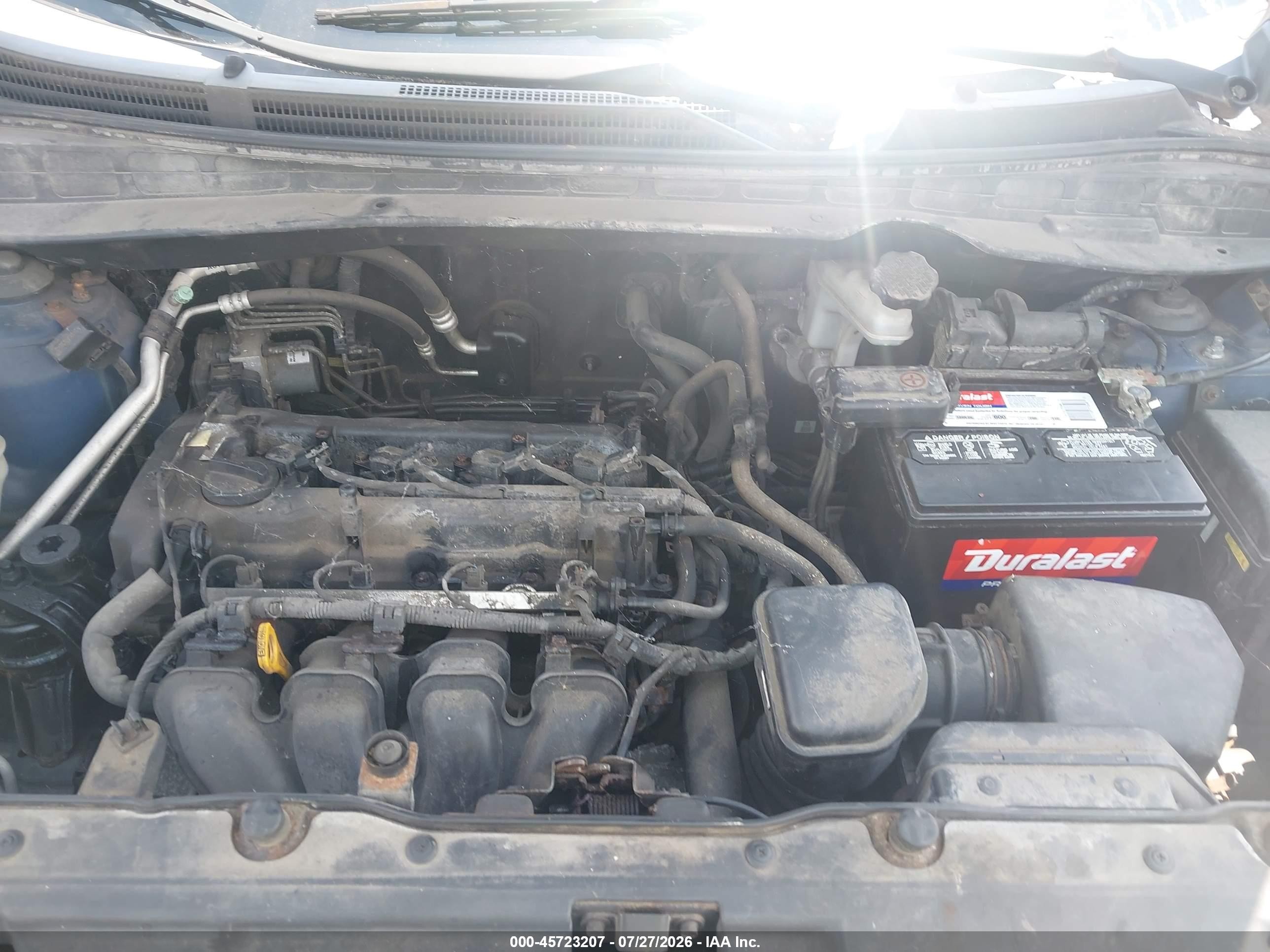 2010 Hyundai Tucson Gls Blue vin: KM8JT3AC4AU041324