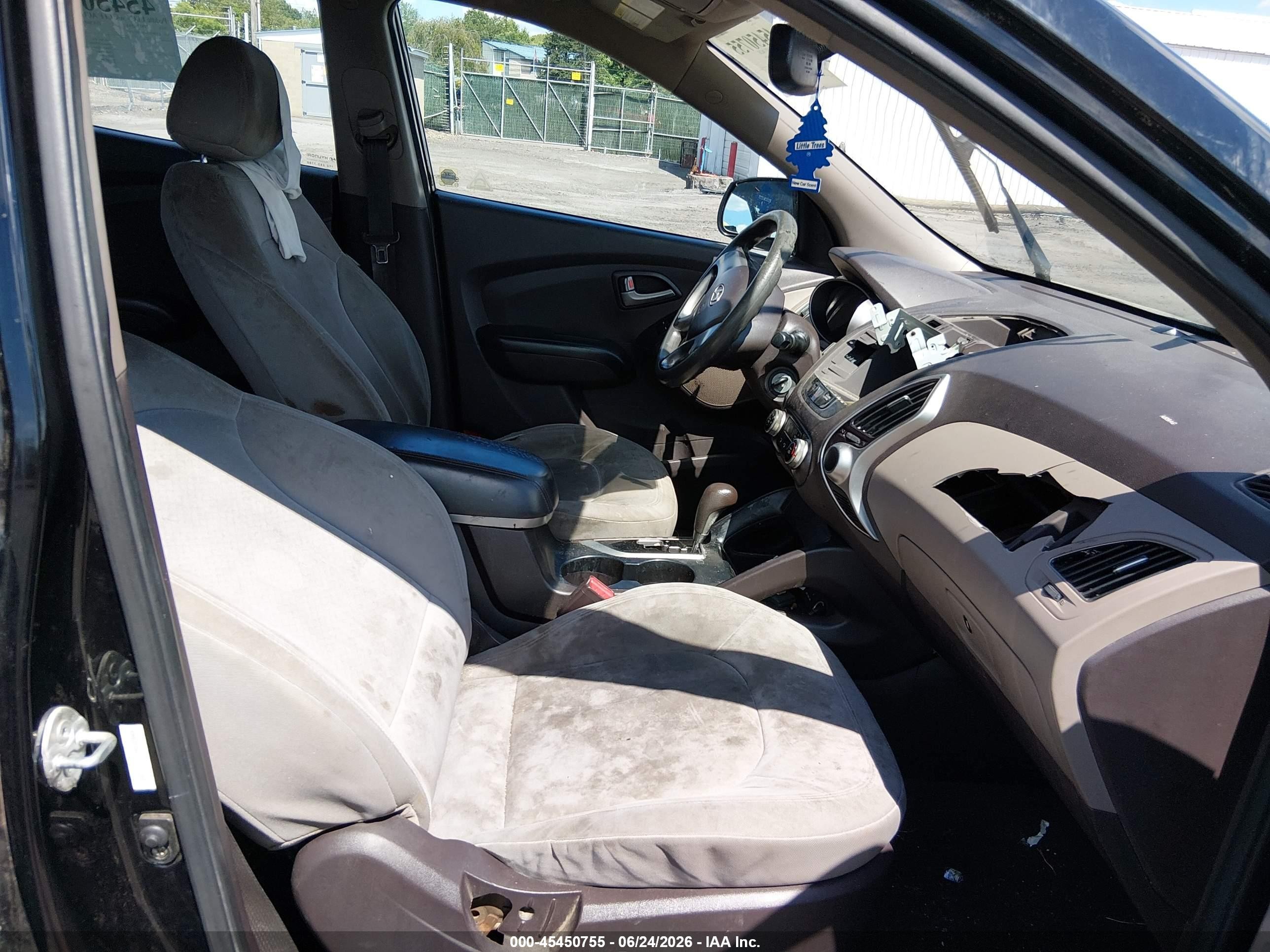 2010 Hyundai Tucson Gls Black vin: KM8JT3AC4AU072797