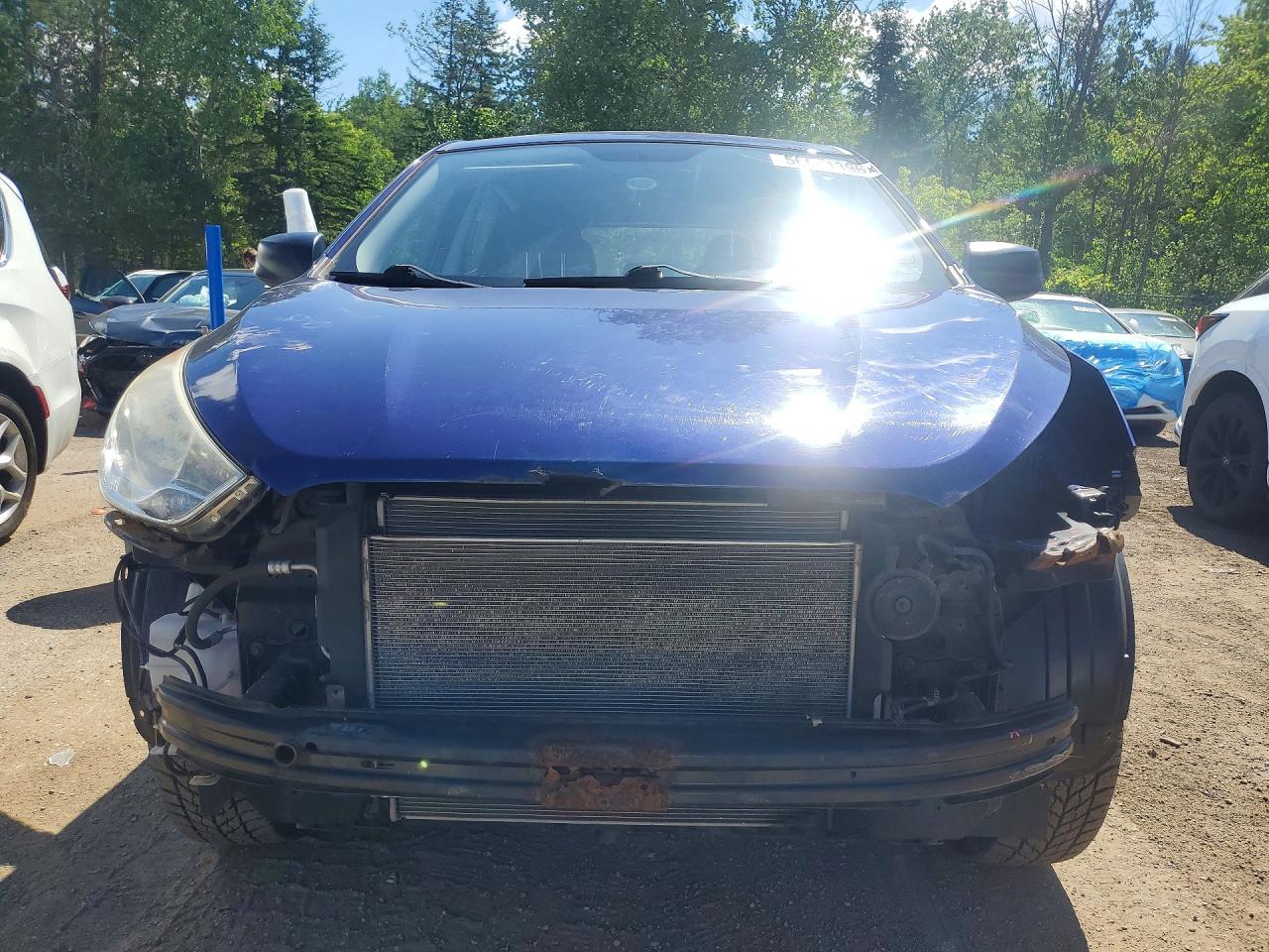 2011 Hyundai Tucson Gl Blue vin: KM8JT3AC4BU160945