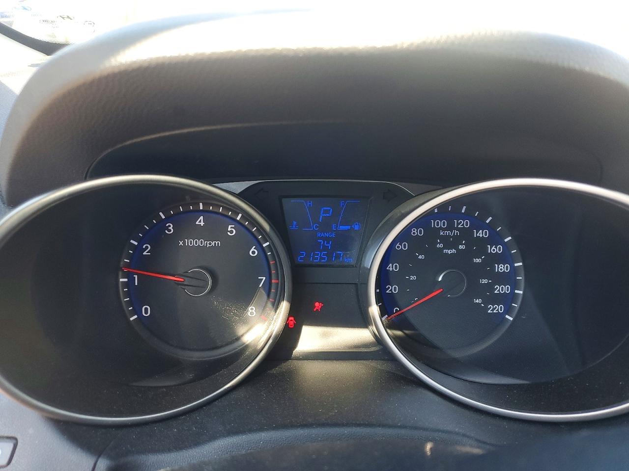 2011 Hyundai Tucson Gl Blue vin: KM8JT3AC4BU160945