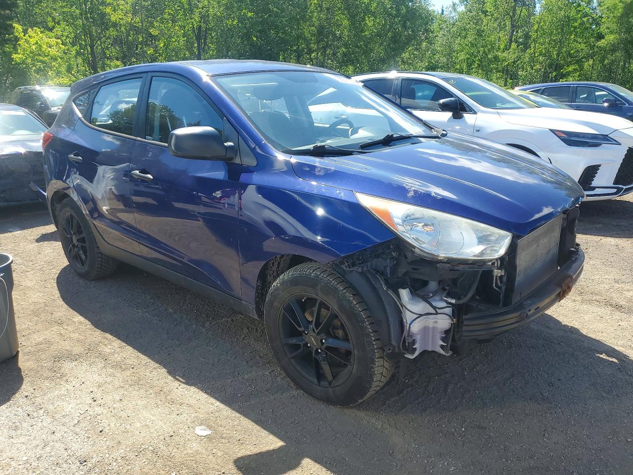 2011 Hyundai Tucson Gl Blue vin: KM8JT3AC4BU160945