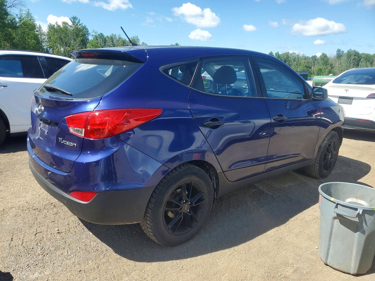 2011 Hyundai Tucson Gl Blue vin: KM8JT3AC4BU160945