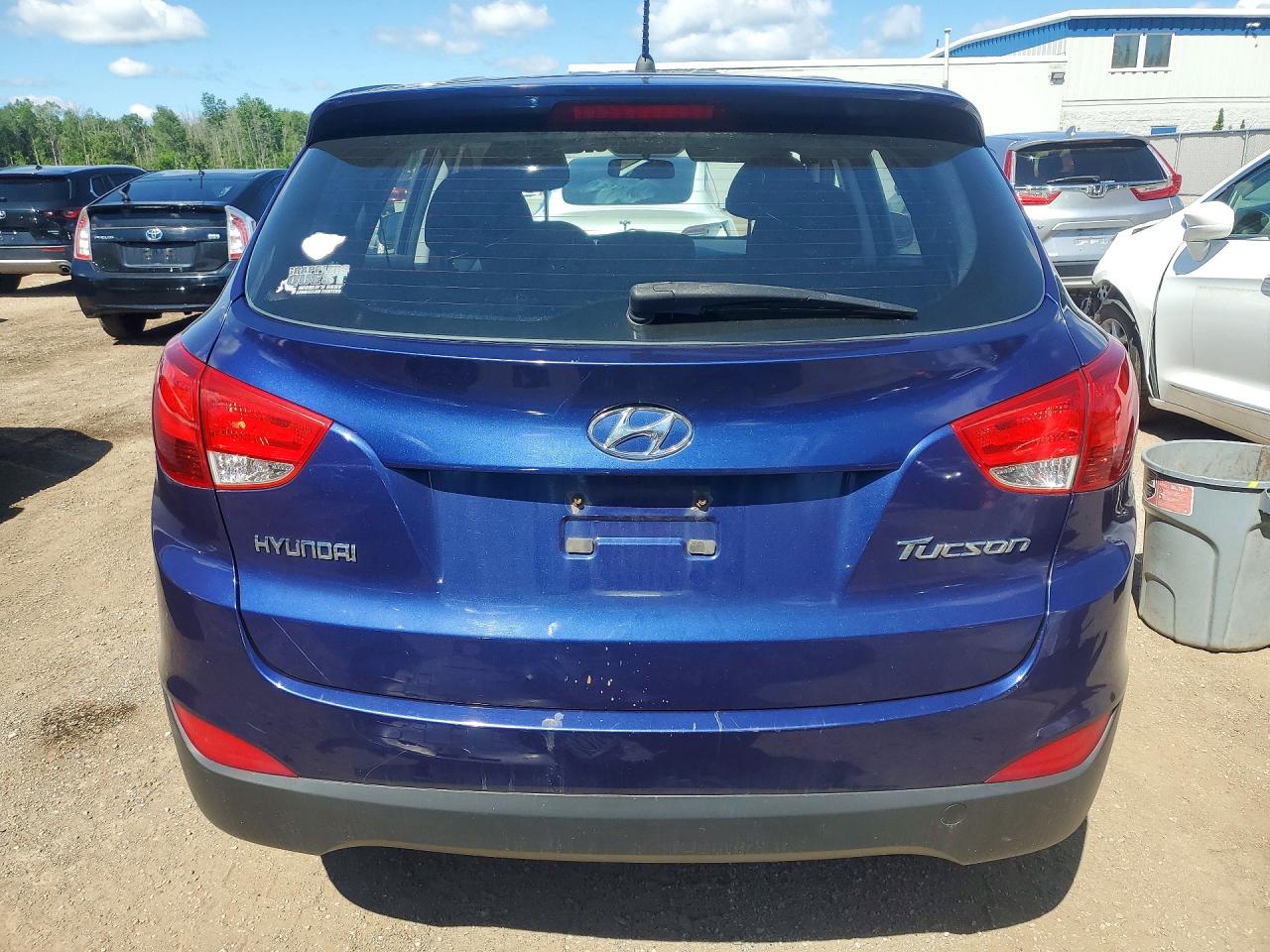 2011 Hyundai Tucson Gl Blue vin: KM8JT3AC4BU160945
