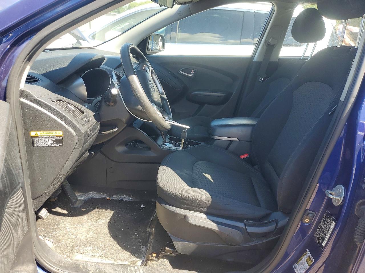 2011 Hyundai Tucson Gl Blue vin: KM8JT3AC4BU160945