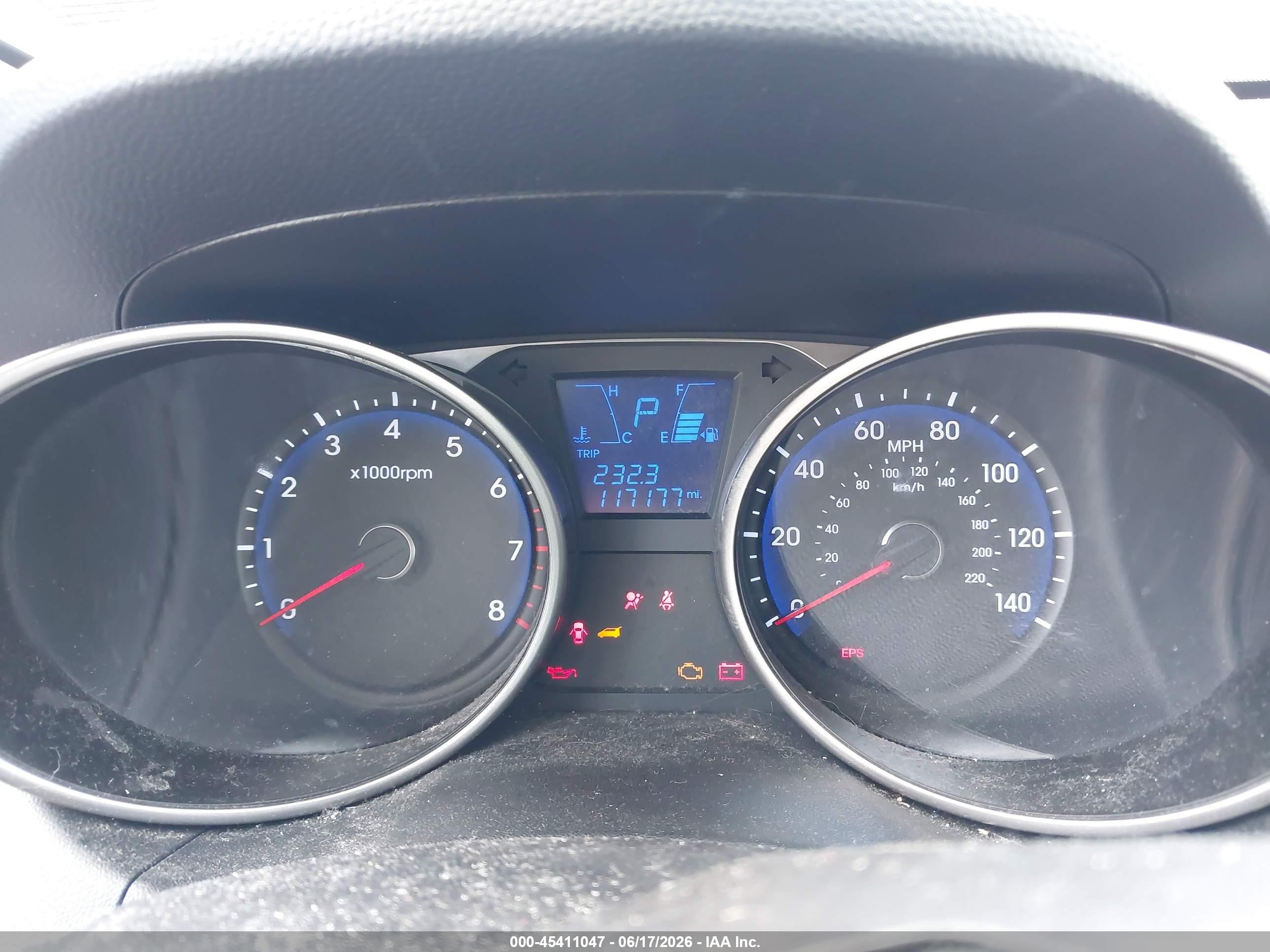 2010 Hyundai Tucson Gls Black vin: KM8JT3AC5AU095957