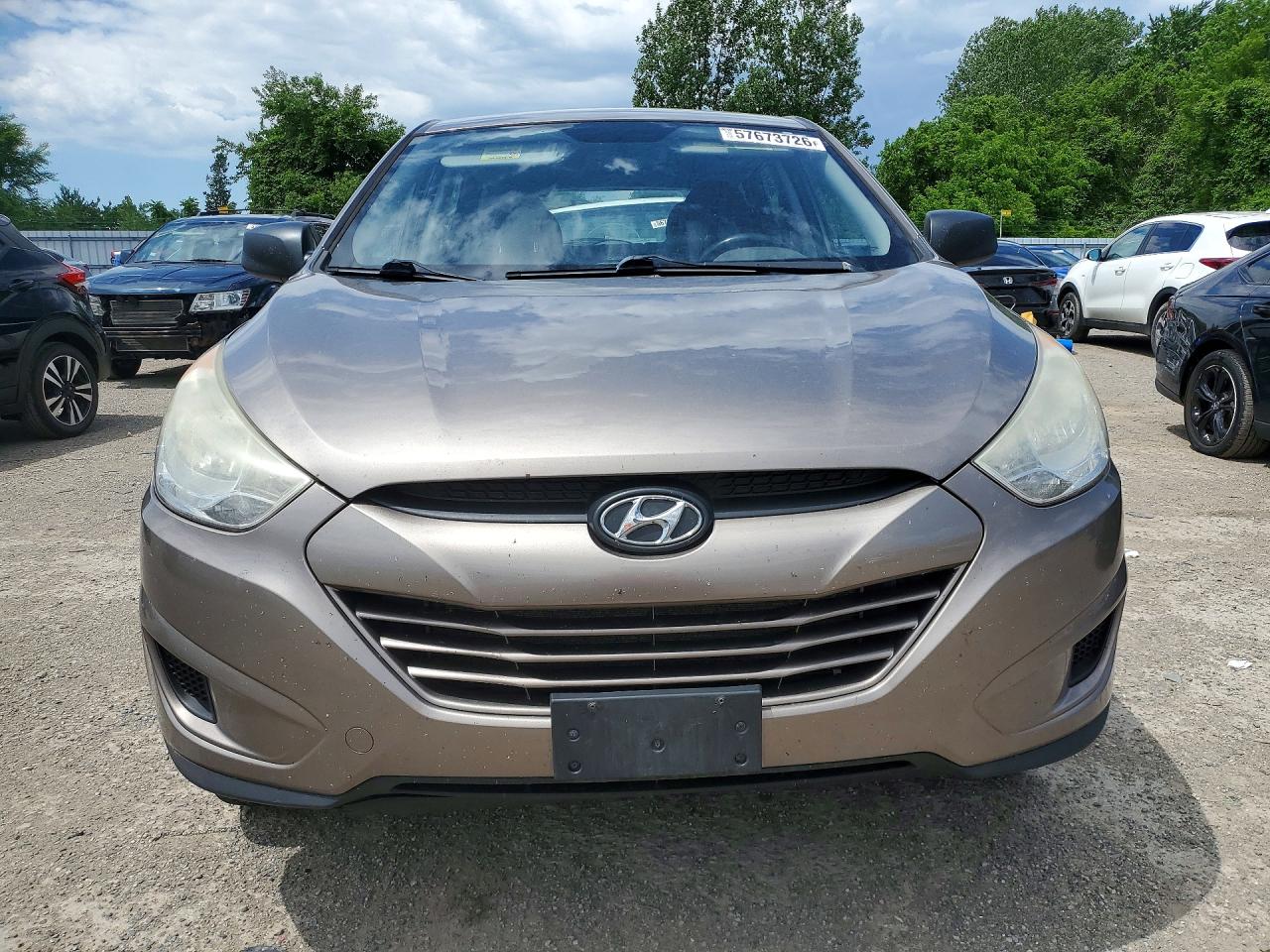 2010 Hyundai Tucson Gls Brown vin: KM8JT3AC6AU021026