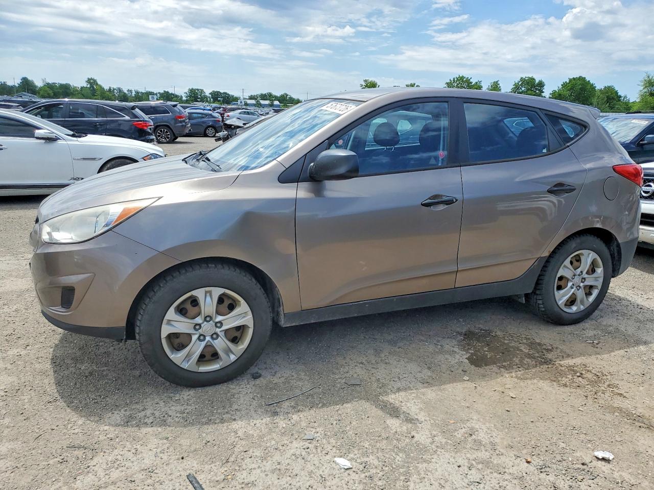 2010 Hyundai Tucson Gls Brown vin: KM8JT3AC6AU021026
