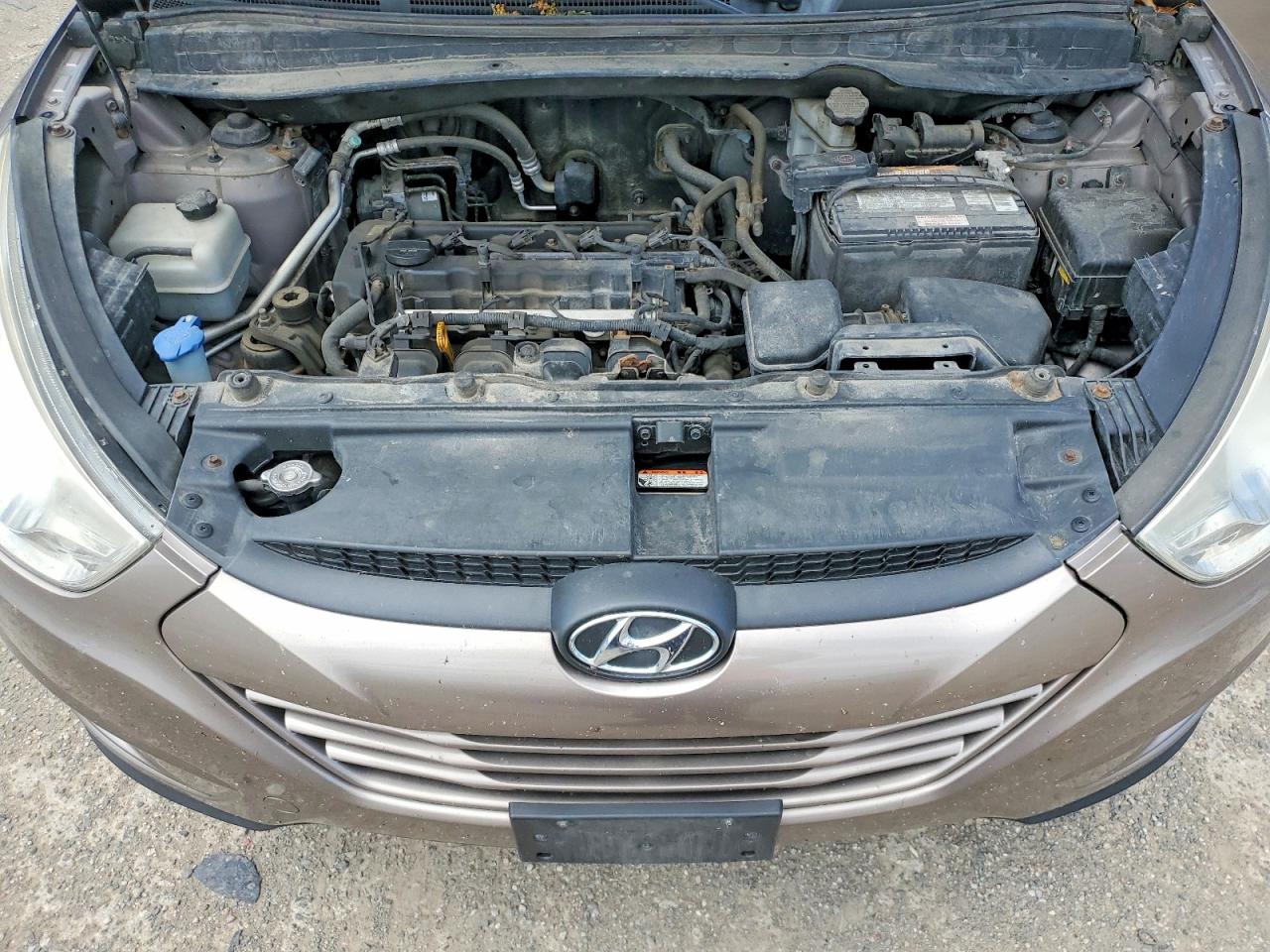 2010 Hyundai Tucson Gls Brown vin: KM8JT3AC6AU021026