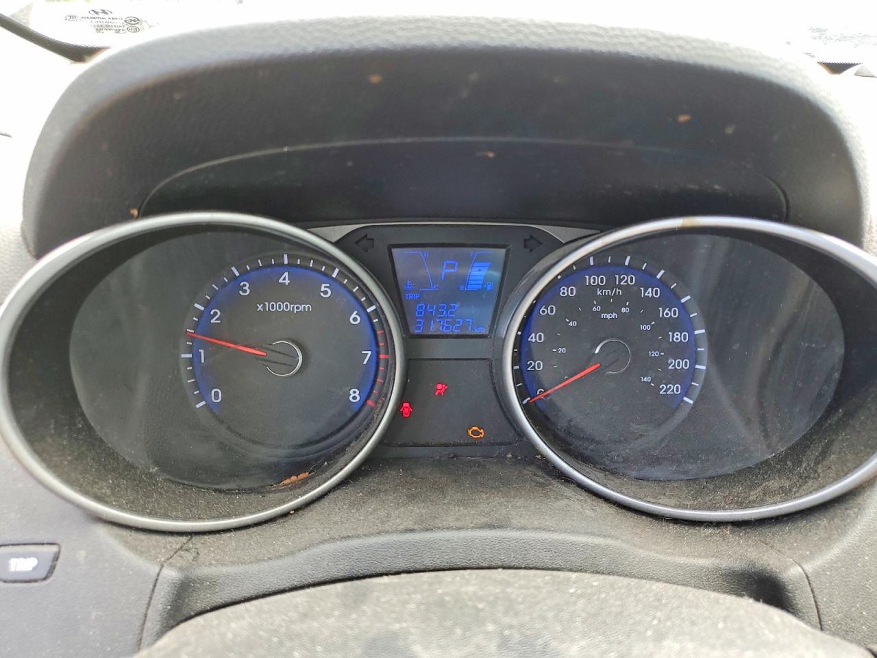 2010 Hyundai Tucson Gls Brown vin: KM8JT3AC6AU021026
