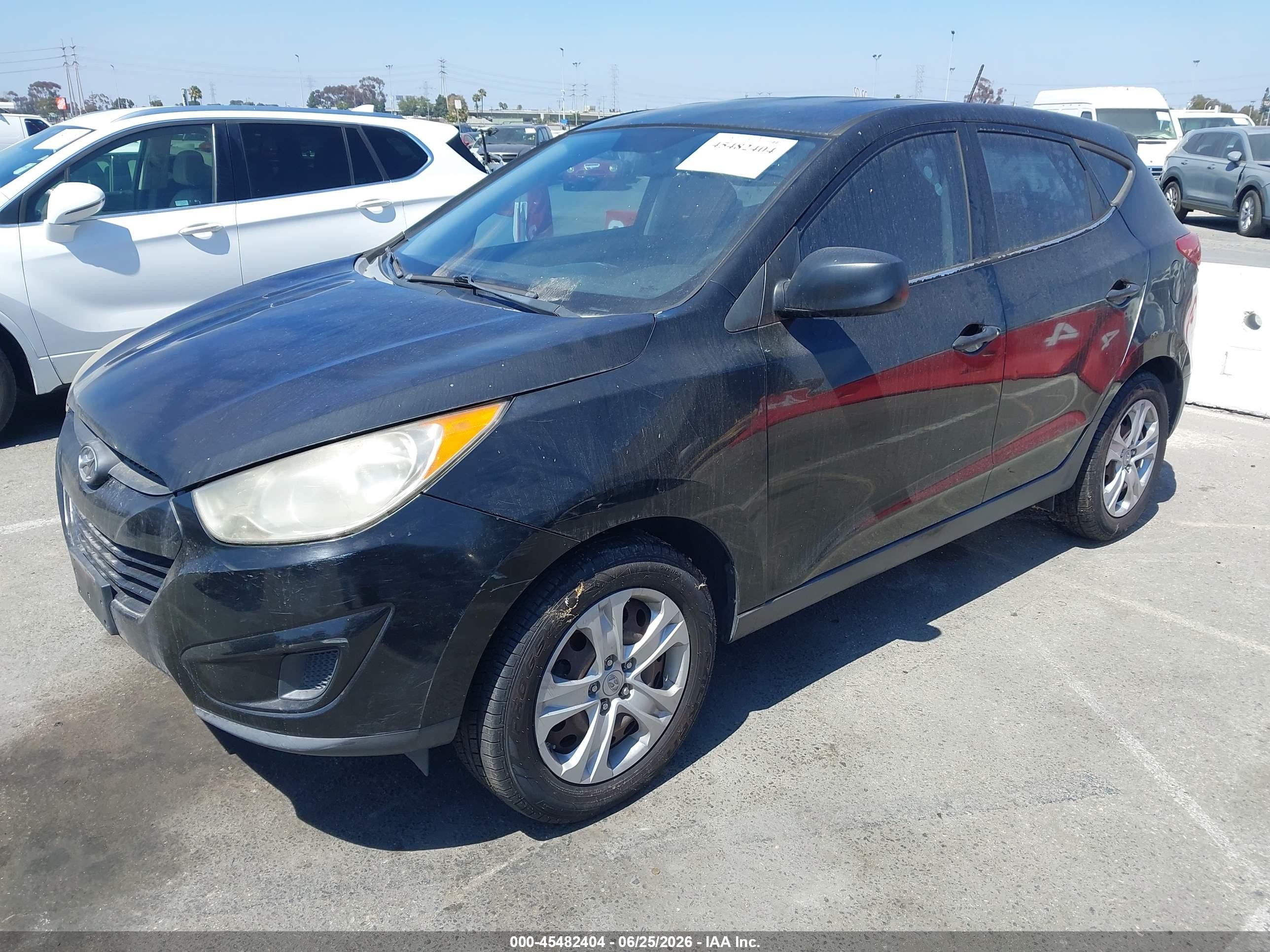 2010 Hyundai Tucson Gls Black vin: KM8JT3AC7AU099640