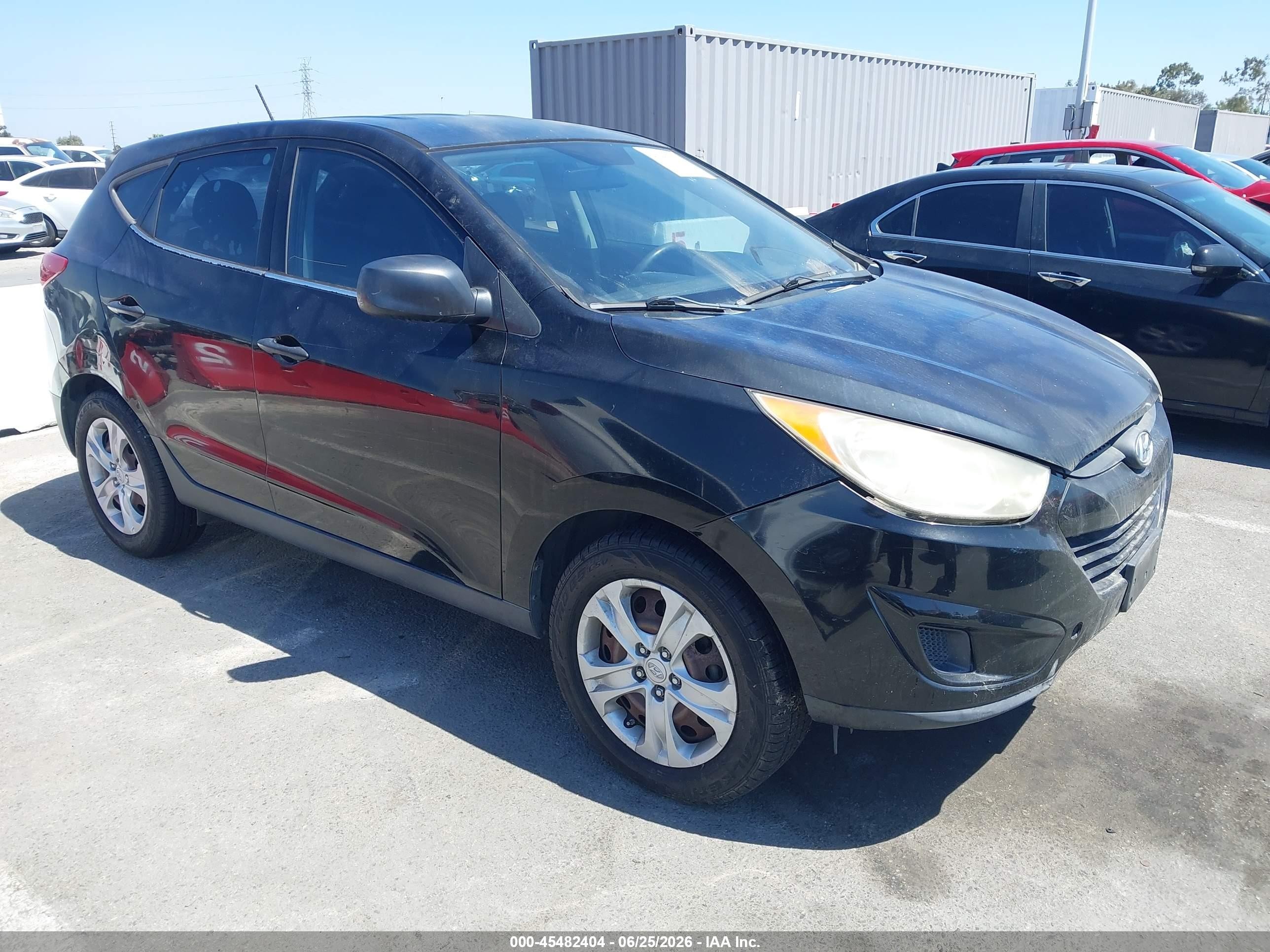 2010 Hyundai Tucson Gls Black vin: KM8JT3AC7AU099640