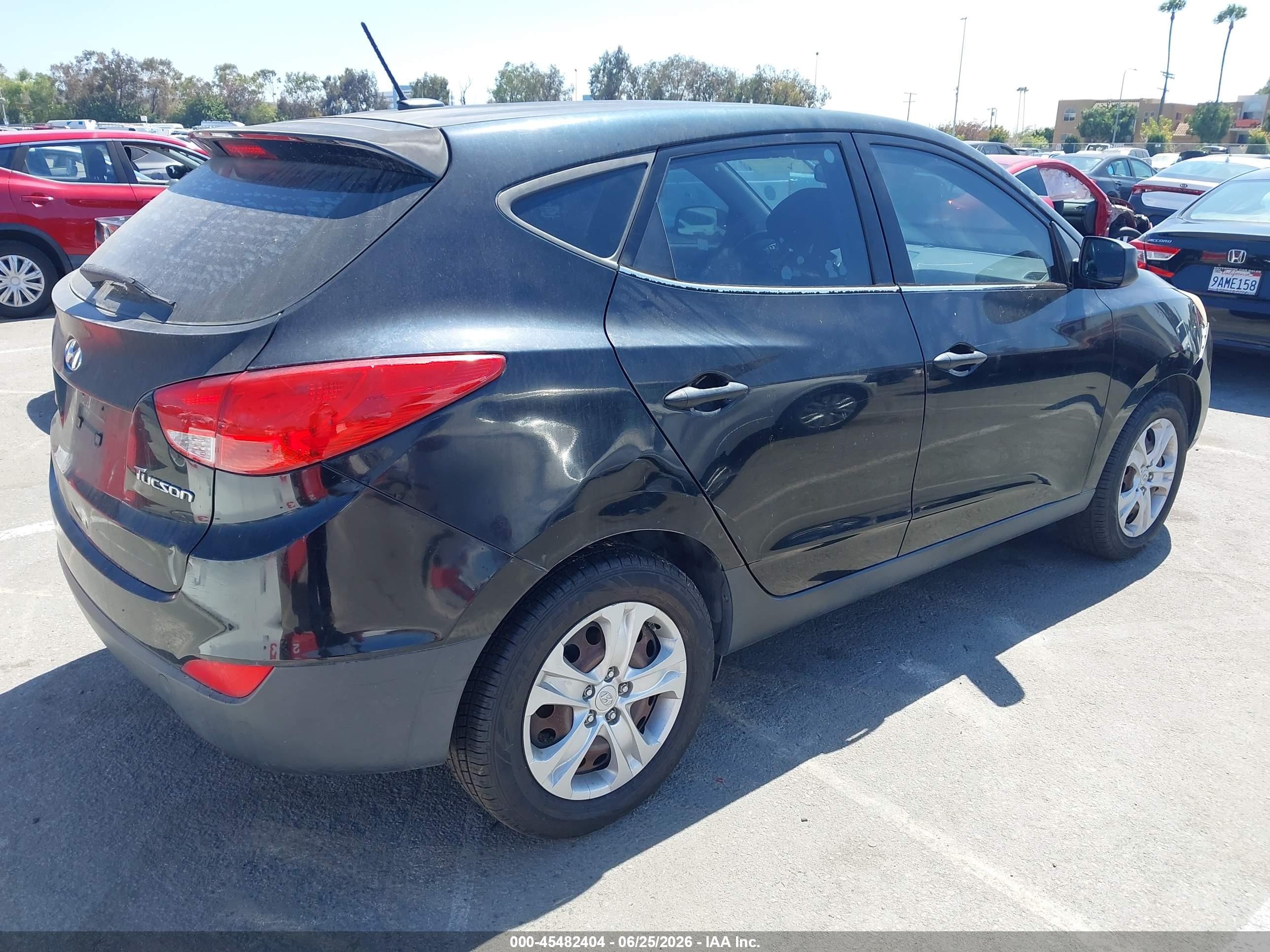 2010 Hyundai Tucson Gls Black vin: KM8JT3AC7AU099640