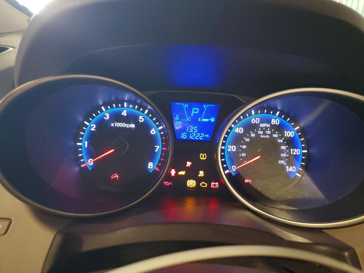 2010 Hyundai Tucson Gls Blue vin: KM8JT3AC7AU113021
