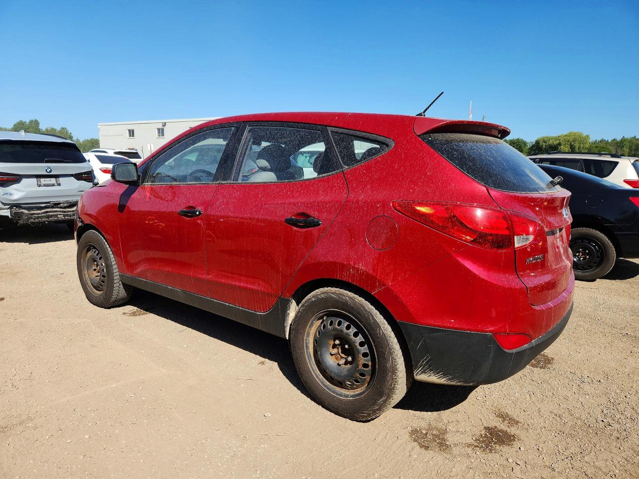 2013 Hyundai Tucson Gl Red vin: KM8JT3AC7DU550327