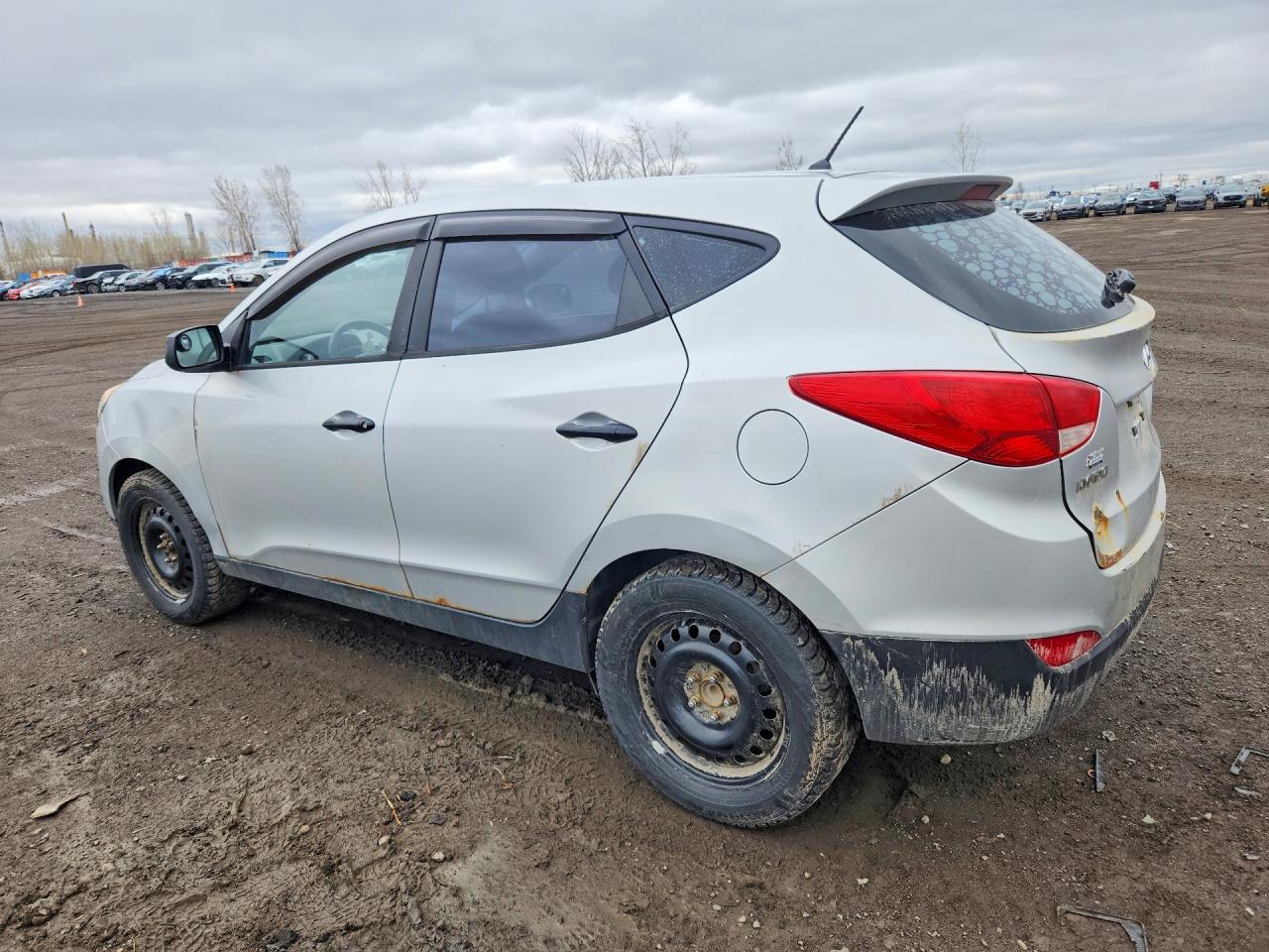 2013 Hyundai Tucson Gl Silver vin: KM8JT3AC8DU737494