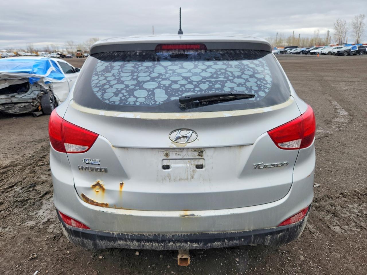 2013 Hyundai Tucson Gl Silver vin: KM8JT3AC8DU737494