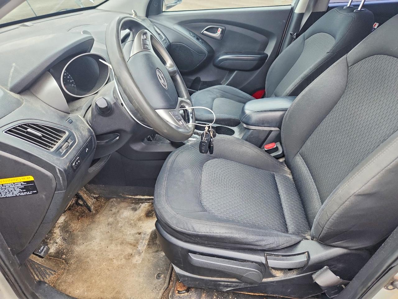 2013 Hyundai Tucson Gl Silver vin: KM8JT3AC8DU737494