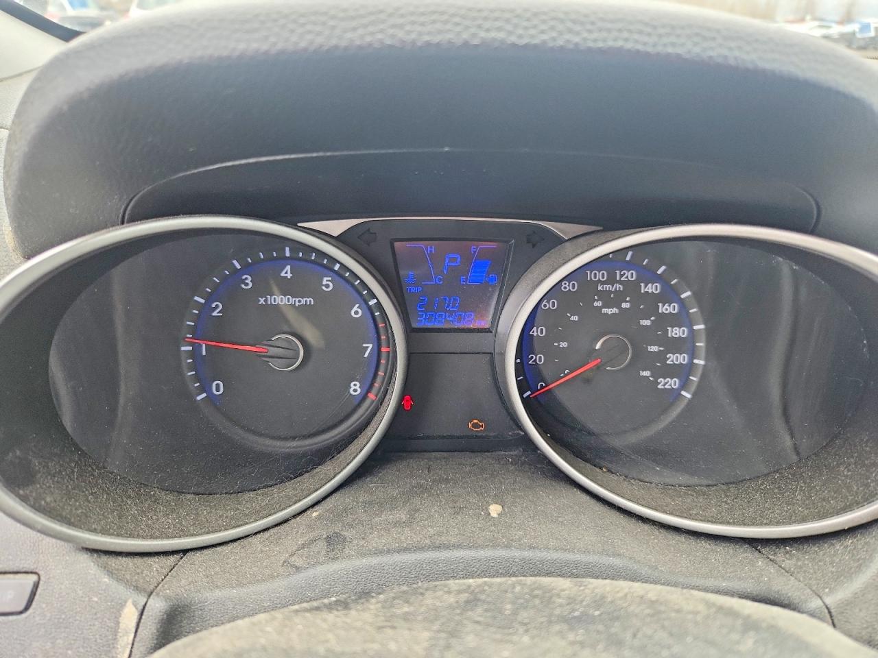 2013 Hyundai Tucson Gl Silver vin: KM8JT3AC8DU737494