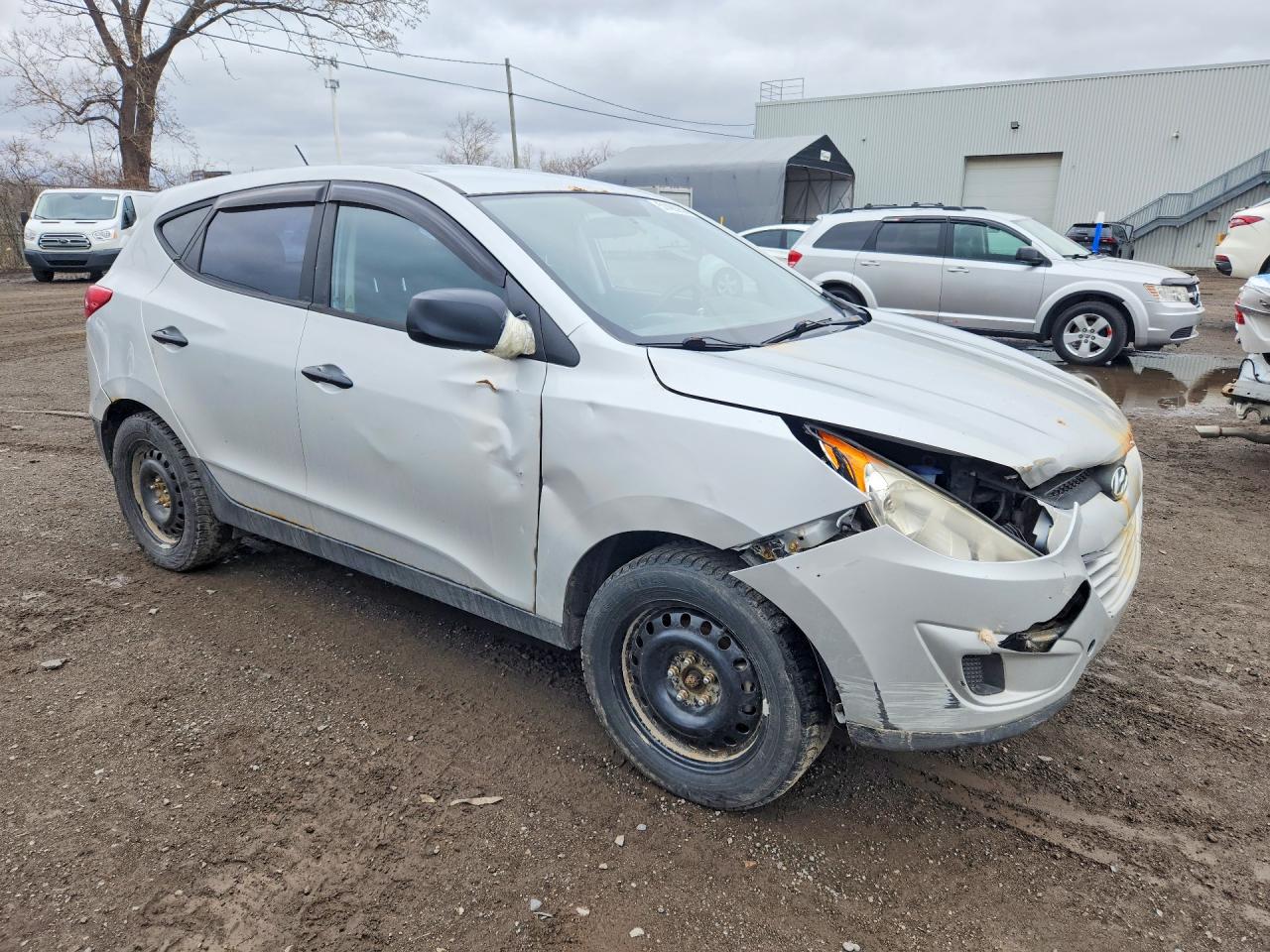 2013 Hyundai Tucson Gl Silver vin: KM8JT3AC8DU737494