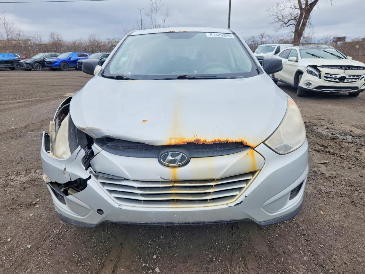 2013 Hyundai Tucson Gl Silver vin: KM8JT3AC8DU737494