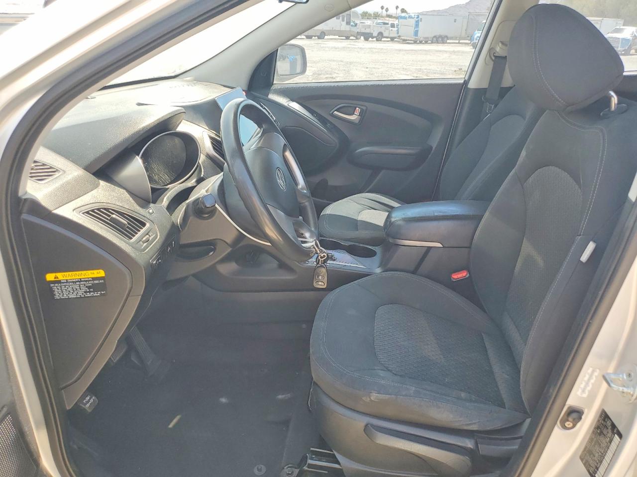 2010 Hyundai Tucson Gls Silver vin: KM8JT3AC9AU085108