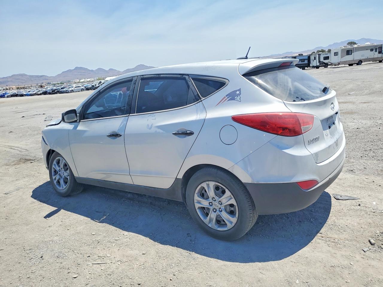 2010 Hyundai Tucson Gls Silver vin: KM8JT3AC9AU085108