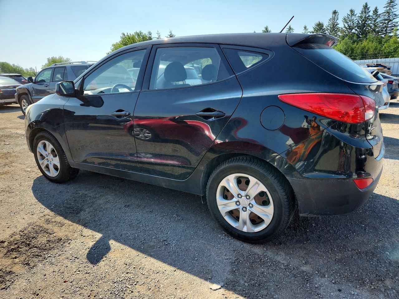 2011 Hyundai Tucson Gl Black vin: KM8JT3ACXBU299638