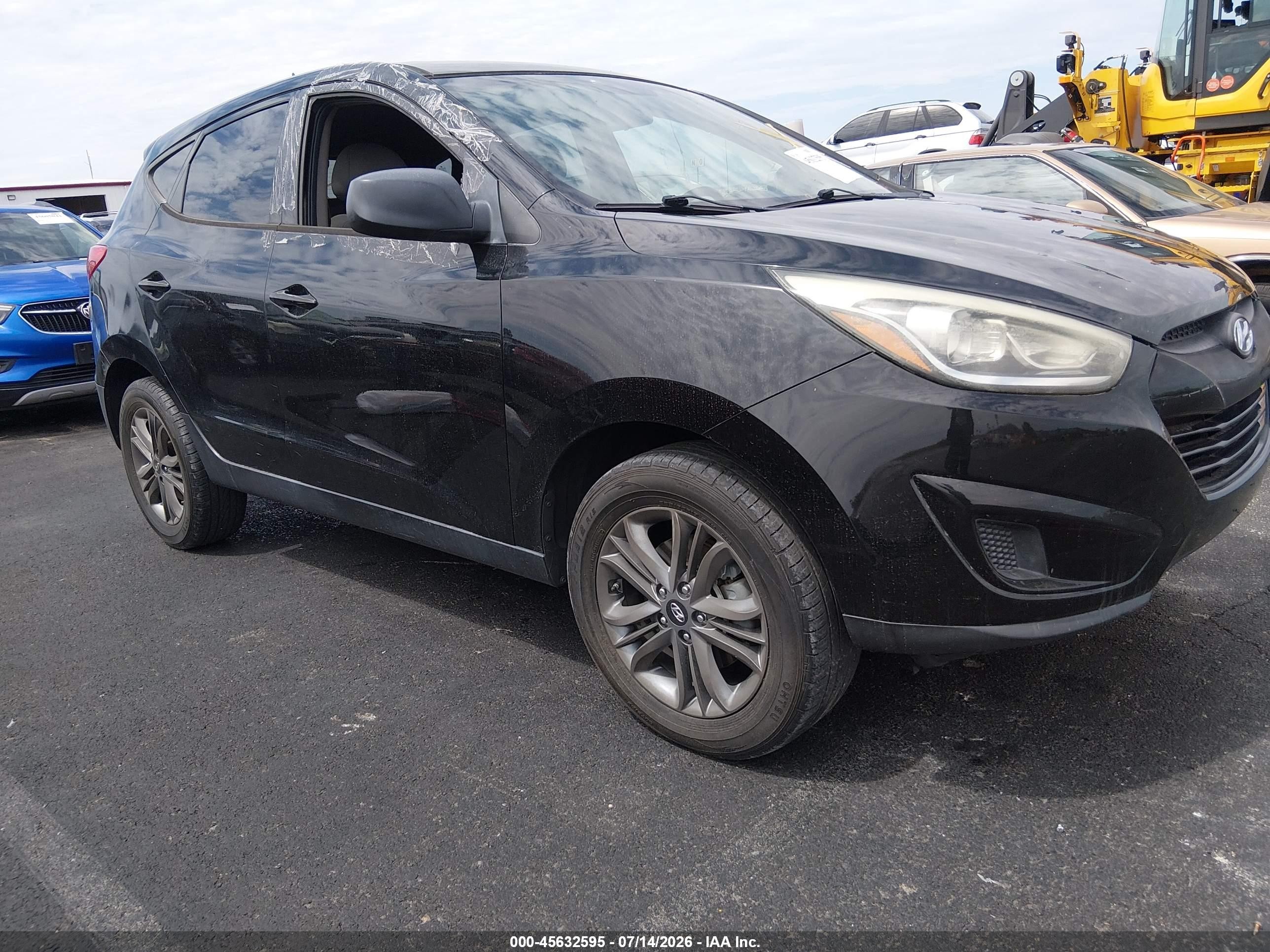 2014 Hyundai Tucson Gls Black vin: KM8JT3AF0EU867880