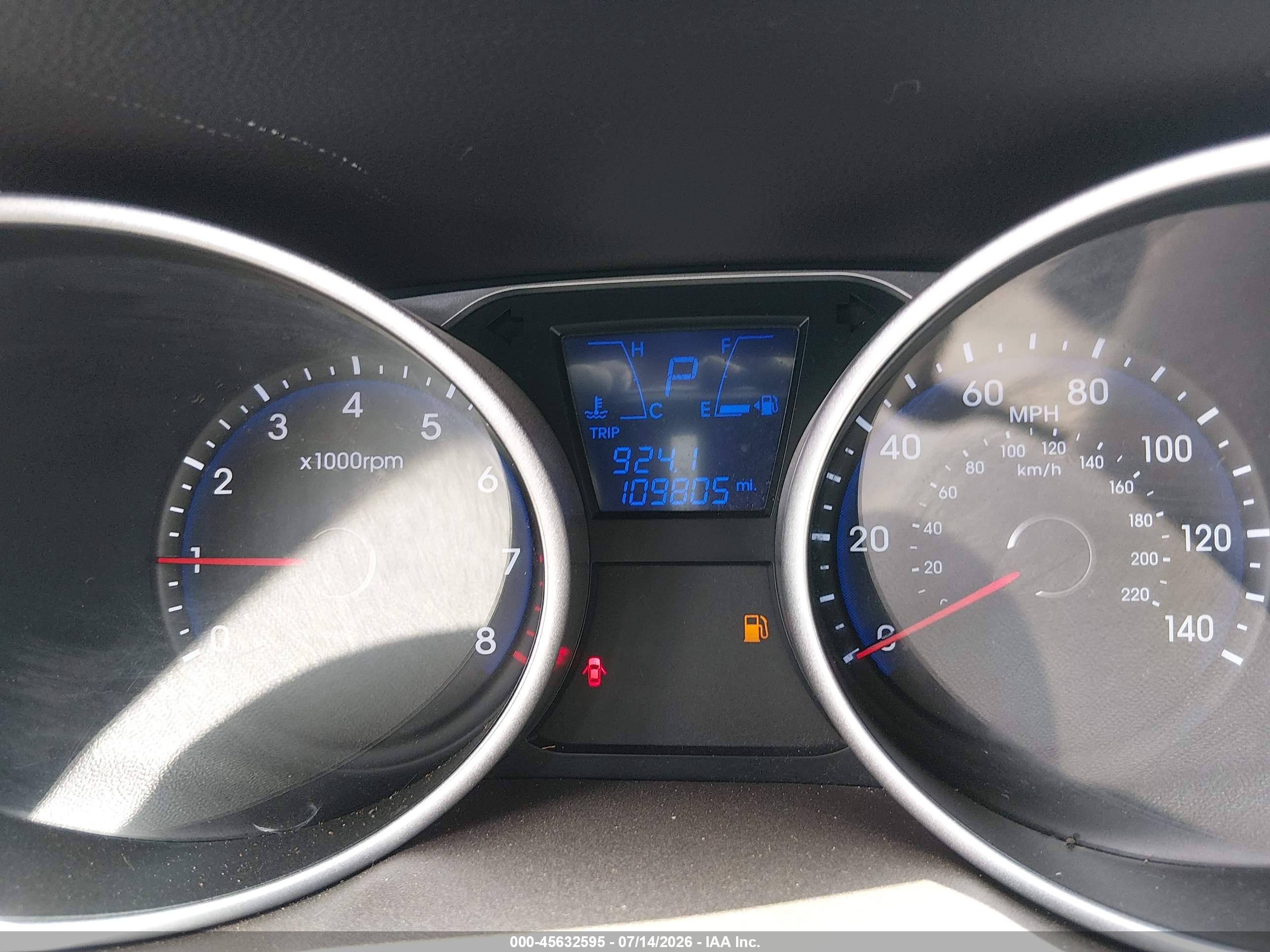 2014 Hyundai Tucson Gls Black vin: KM8JT3AF0EU867880