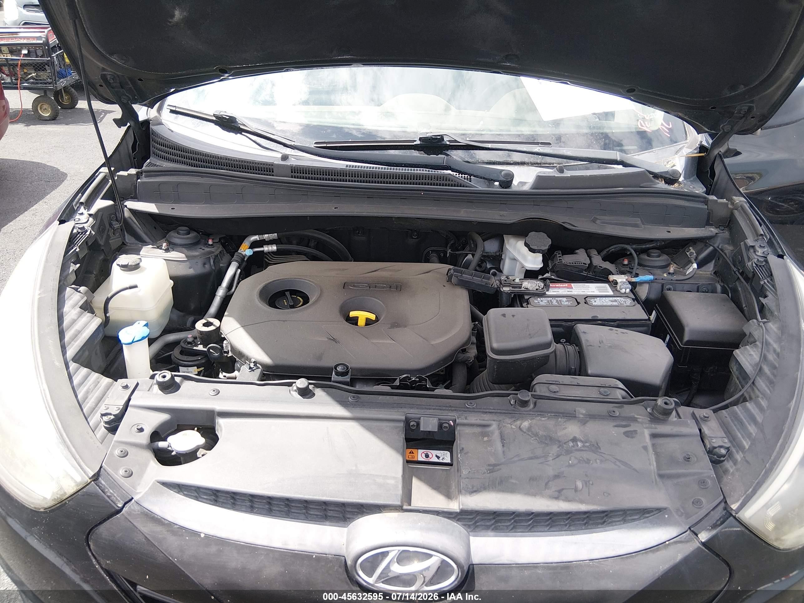 2014 Hyundai Tucson Gls Black vin: KM8JT3AF0EU867880