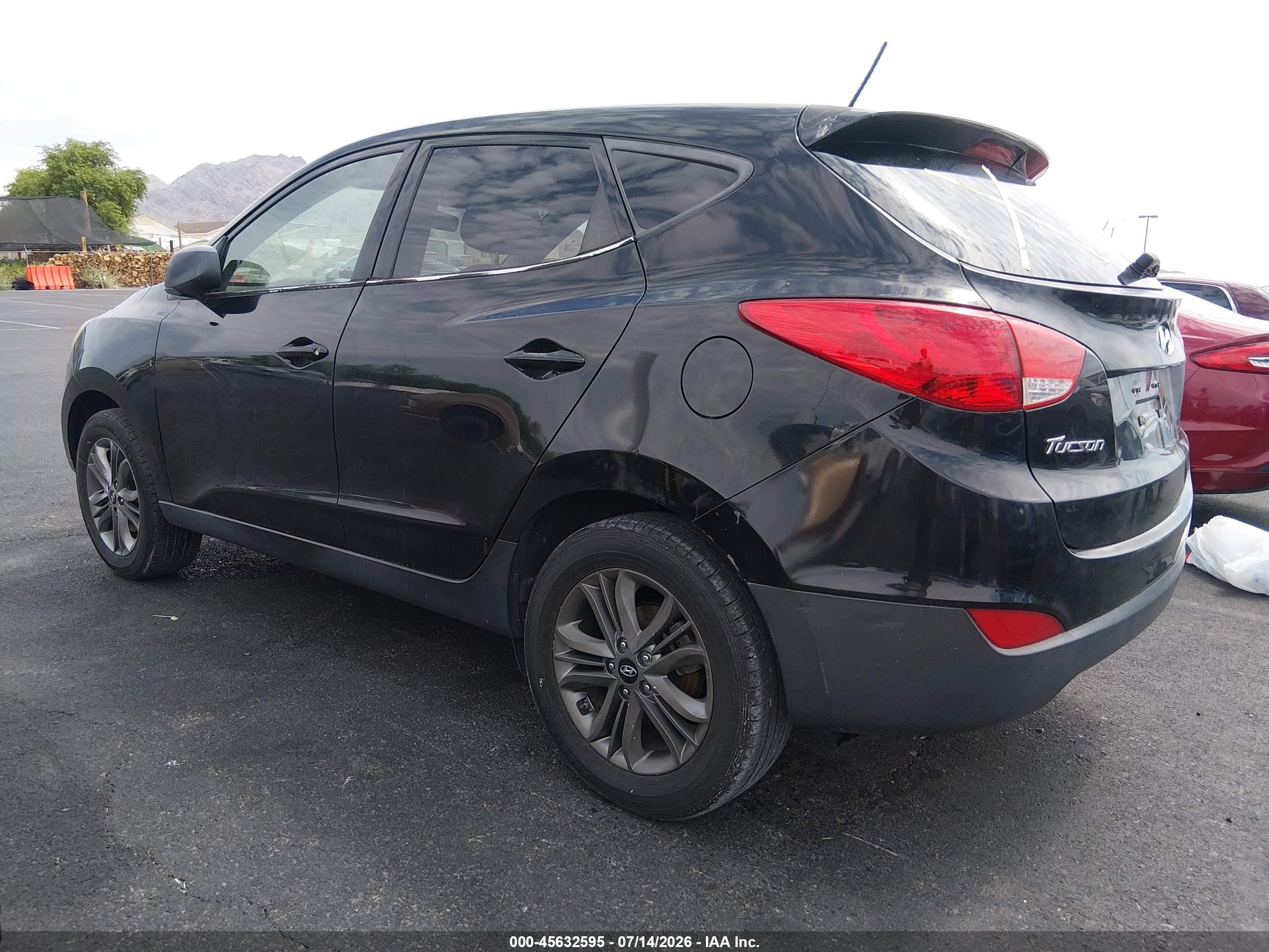 2014 Hyundai Tucson Gls Black vin: KM8JT3AF0EU867880