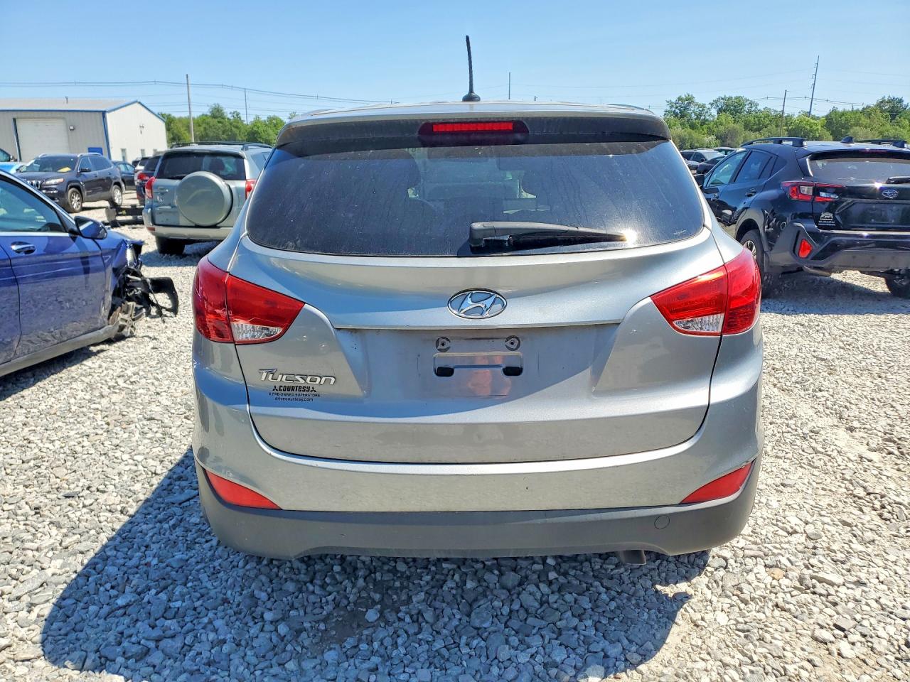 2014 Hyundai Tucson Gls Серый vin: KM8JT3AF0EU872884