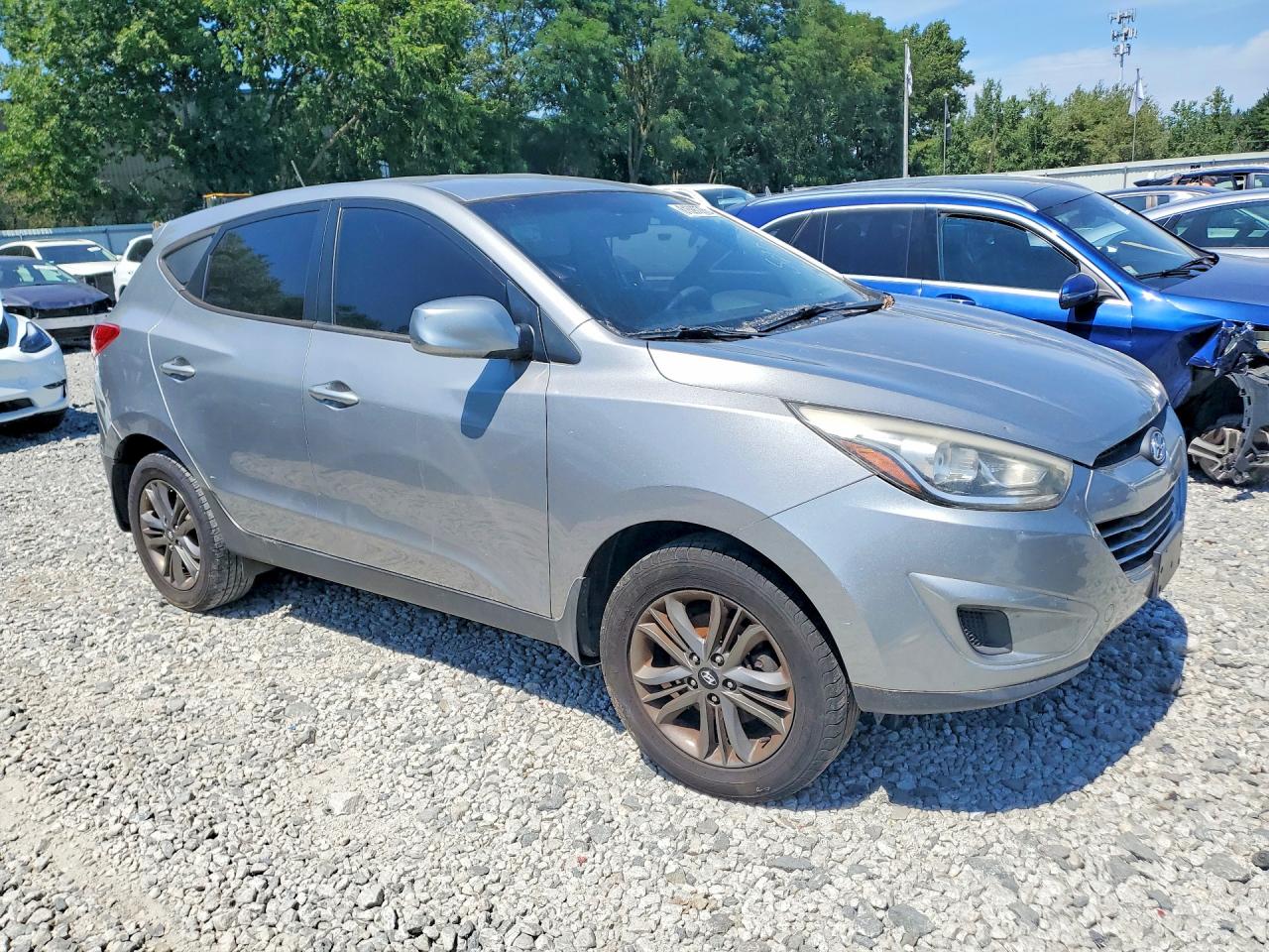 2014 Hyundai Tucson Gls Серый vin: KM8JT3AF0EU872884