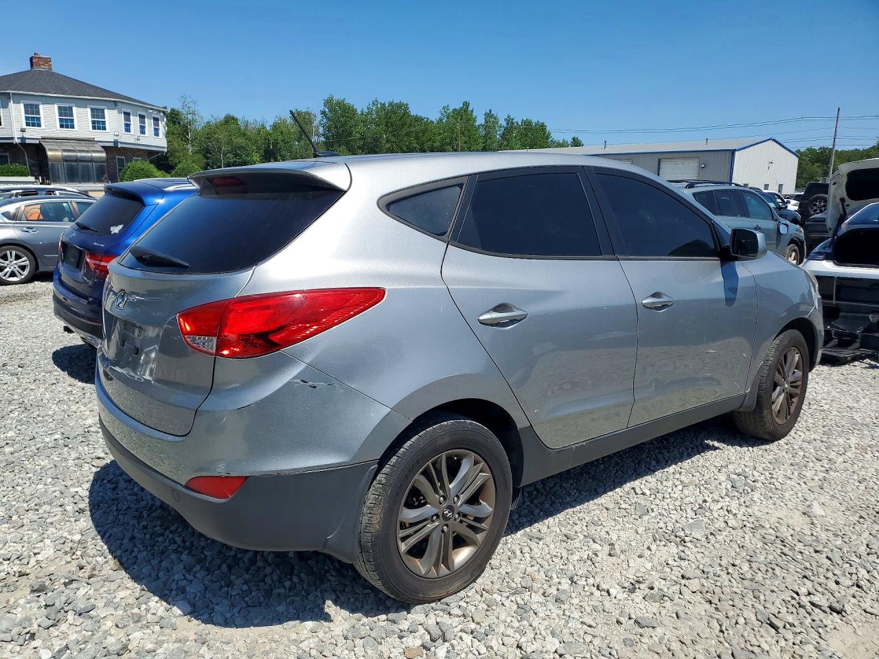 2014 Hyundai Tucson Gls Серый vin: KM8JT3AF0EU872884