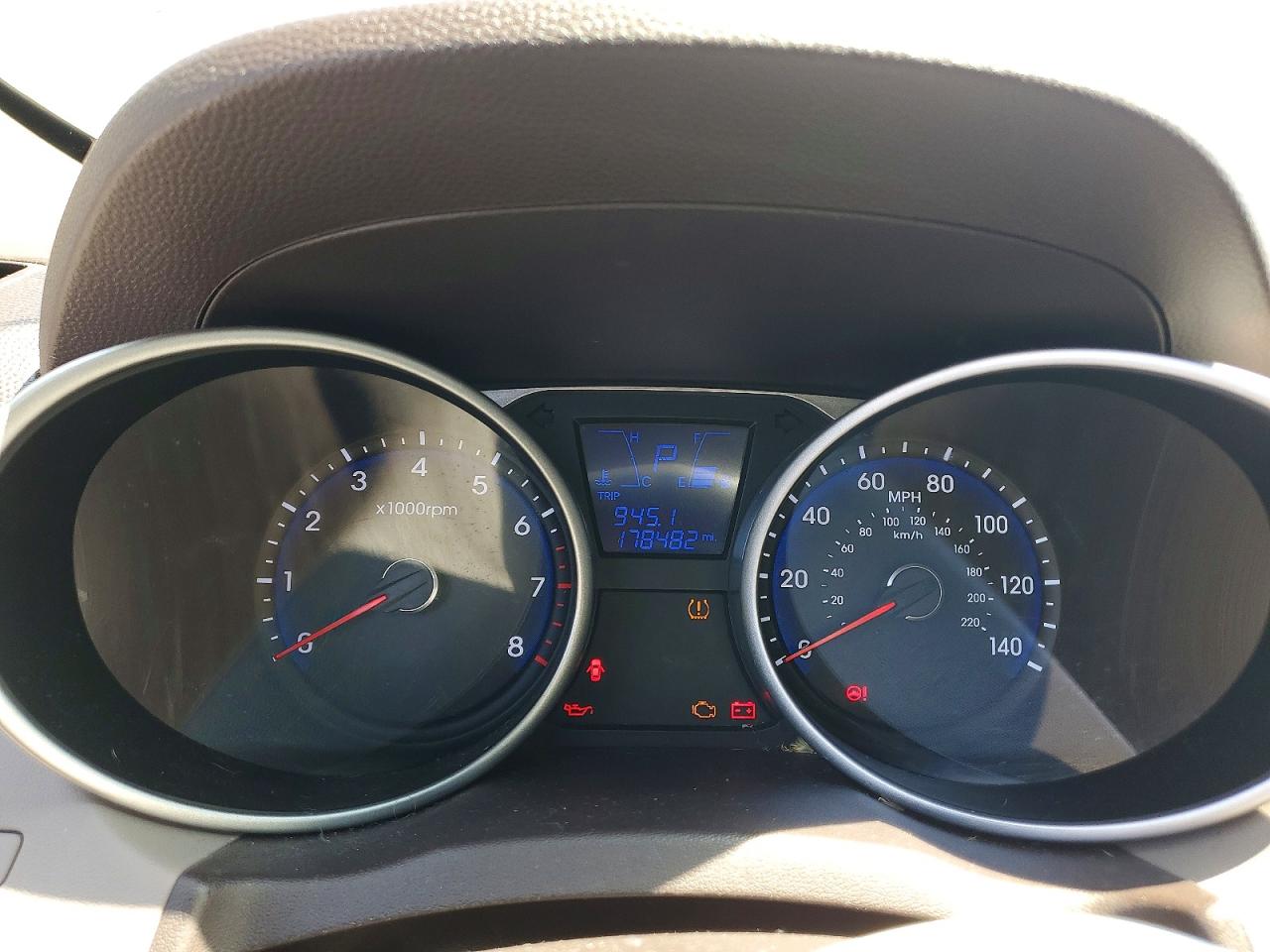 2014 Hyundai Tucson Gls Серый vin: KM8JT3AF0EU872884