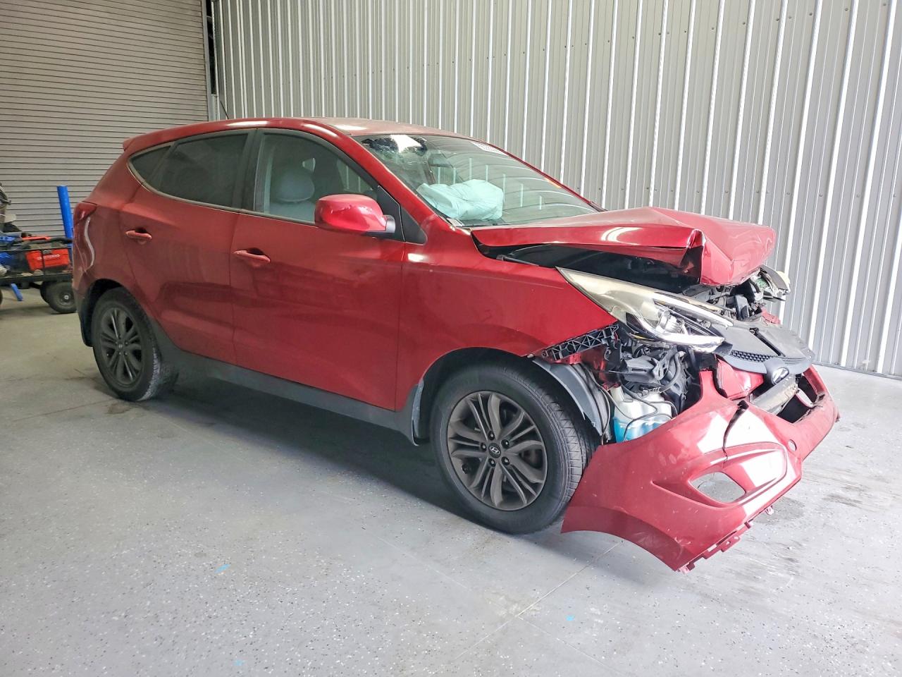 2015 Hyundai Tucson Gls Красный vin: KM8JT3AF0FU088156