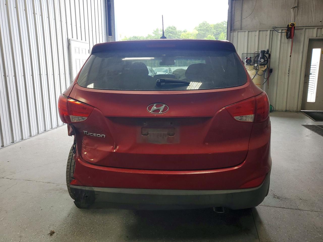 2015 Hyundai Tucson Gls Красный vin: KM8JT3AF0FU088156