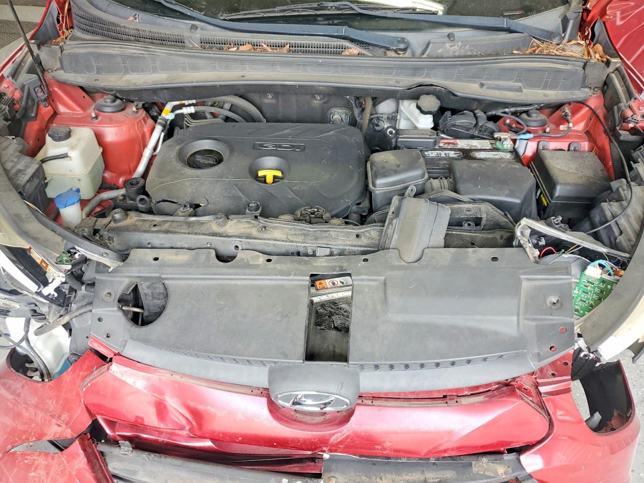 2015 Hyundai Tucson Gls Красный vin: KM8JT3AF0FU088156